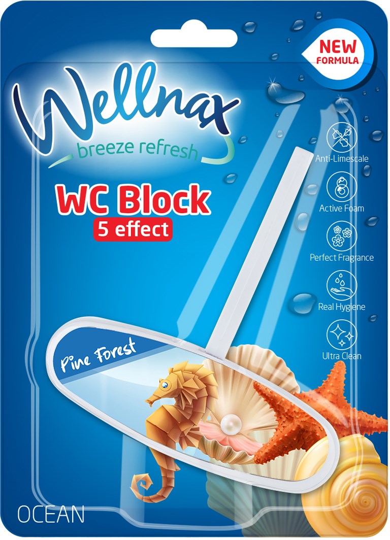 Wellnax Rezervuar Blok Mavi Su İkili 2x50 g – Klozet Rezervuar Temizleyici I Temizlik Kimyasalları I Banyo - Tuvalet Kokuları | Beyond HijyenWellnaxWellnax Desenli WC Blok Okyanus 50 g – Klozet Temizleyici ve Ferahlatıcı