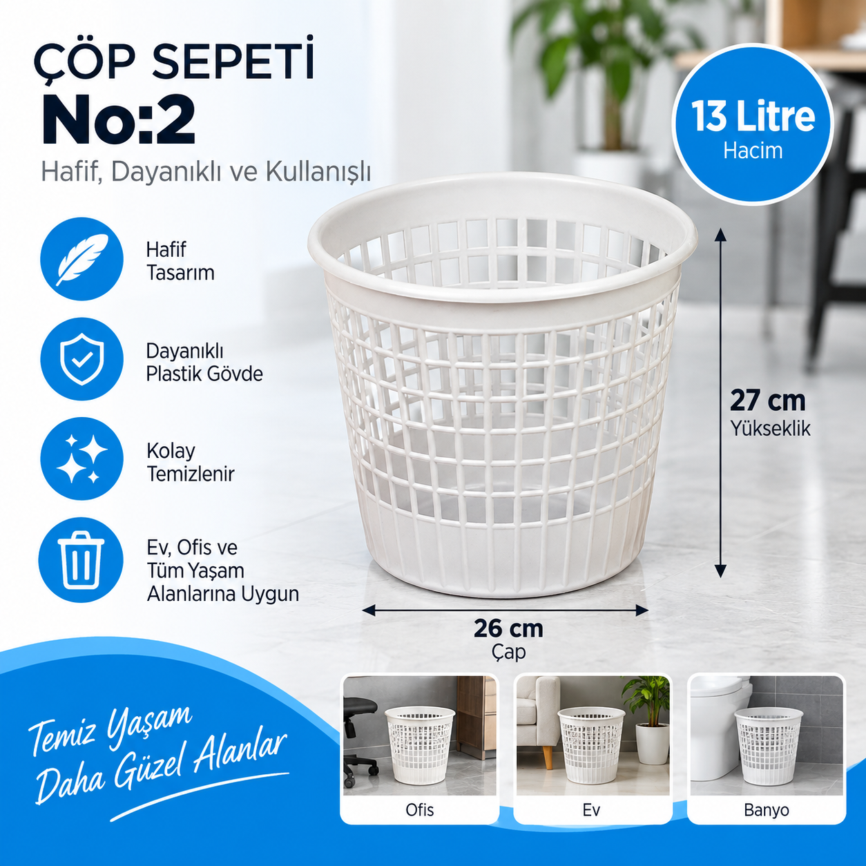 Çöp Sepeti No:2 (13 LT)(2105) | Beyond HijyenBeyond HijyenÇöp Sepeti No:2 (13 LT)(2105)