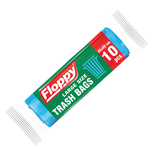Floppy Mini Boy Beyaz Çöp Torbası 40x50 cm 50'li  I Çöp Kova &Torba I Beyond HijyenBeyond HijyenFloppy Büyük Boy Çöp Torbası 65*80 cm 10 Adet/Rulo