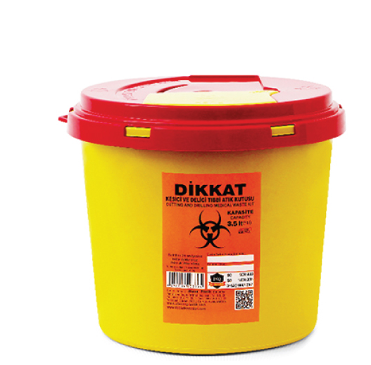 Tıbbi Atık Kutusu 3.5 Lt | Beyond HijyenBeyond HijyenTıbbi Atık Kutusu 3,5 Lt