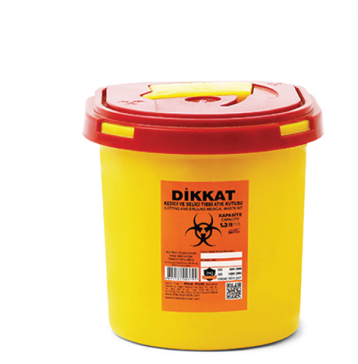 Tıbbi Atık Kutusu 1.3 Lt | Beyond HijyenBeyond HijyenTıbbi Atık Kutusu 1,3 Lt