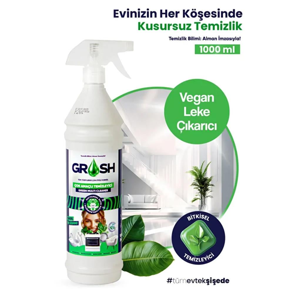 Grosh Vegan Çok Amaçlı Ultra Güçlü Leke Çıkarıcı Sprey (Büyük Boy) | Beyond Hijyen | Temizlik Kimyasalları | Banyo Wc TemizleyicilerGroshGrosh Vegan Çok Amaçlı Ultra Güçlü Leke Çıkarıcı Sprey (Büyük Boy)