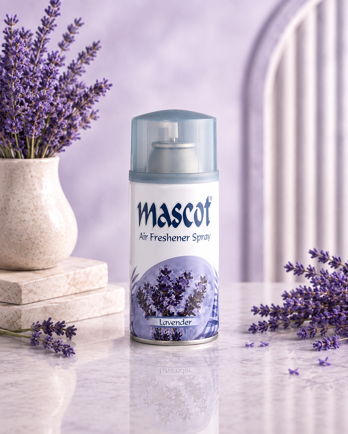 Mascot Otomatik Sprey Püskürtücü Spreyi Lavender 320 ml | Lavanta Ortam Kokusu I Temizlik Kimyasalları I Koku ve Koku MakinesiDiscoverMascot Otomatik Sprey Püskürtücü Spreyi 320 ML