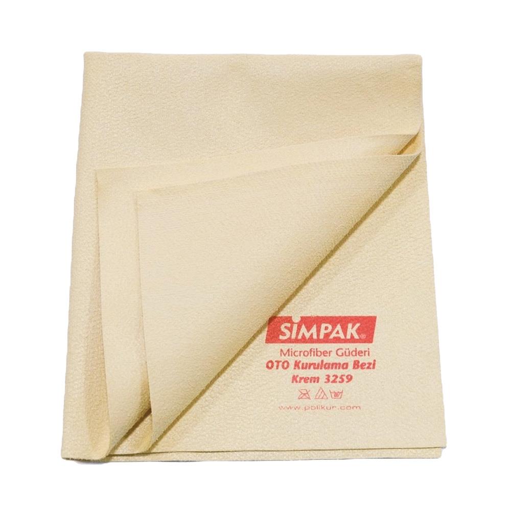 Simpak Güderi Kurulama Bezi (Krem) - 3259