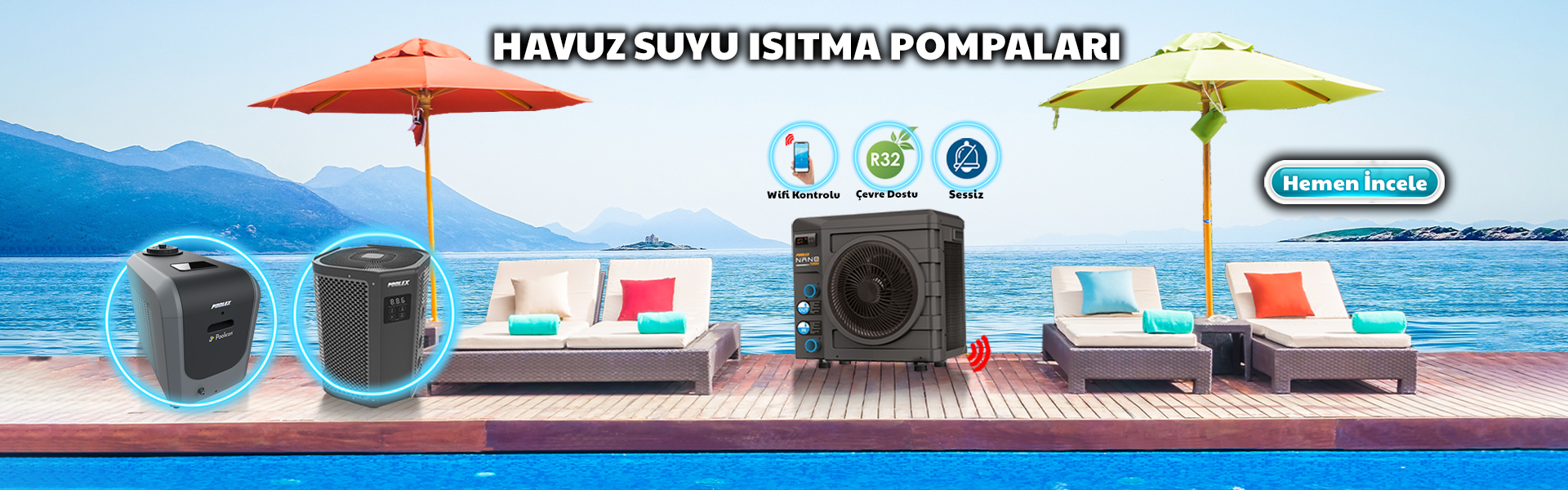 Havuz Isıtma Pompaları