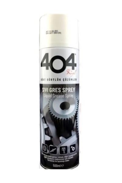 404 Sıvı Gres Yağı Sprey 500 Ml Zincir Yağlayıcı Oto Bisiklet Motosikletye