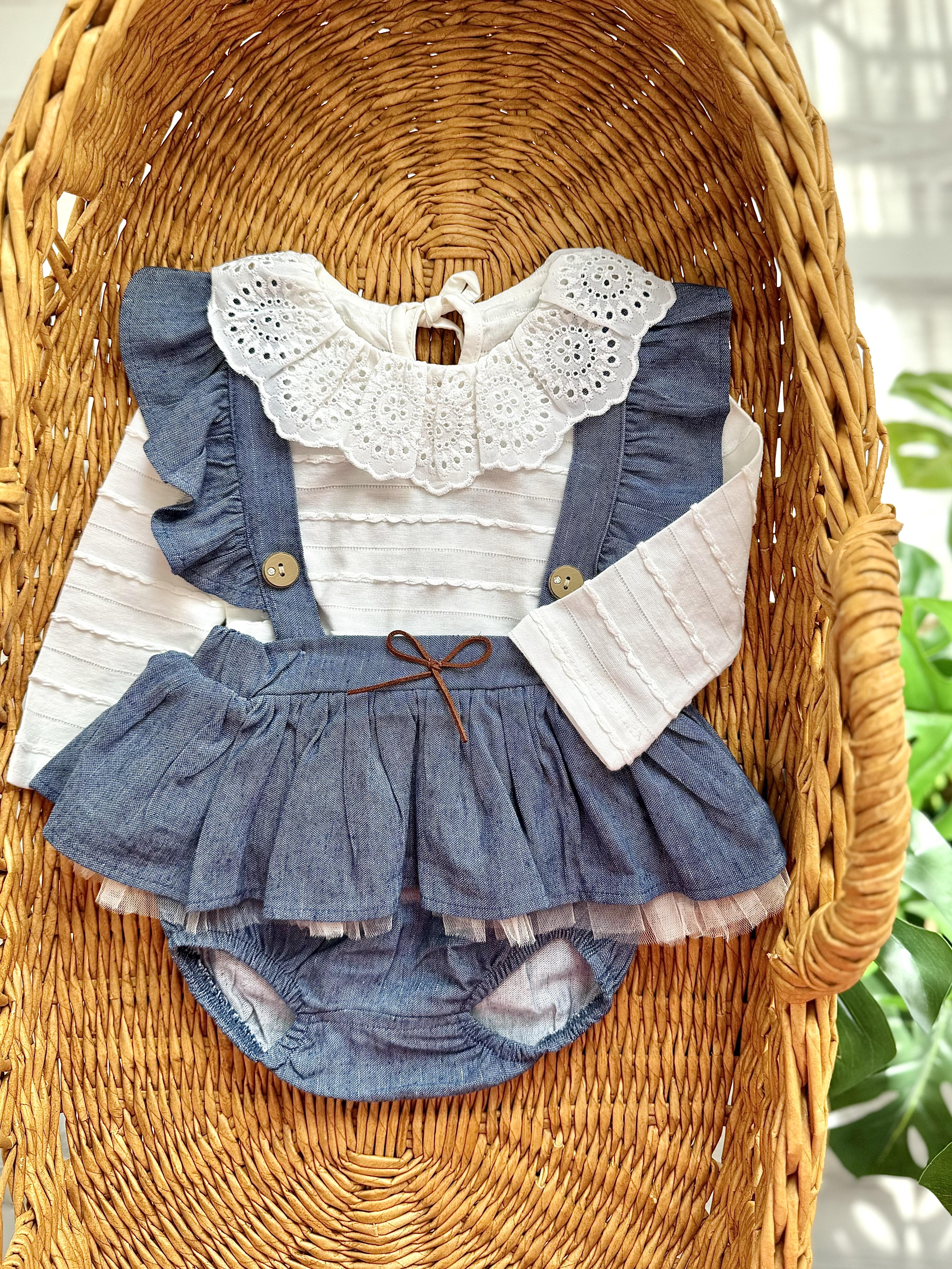 Alina Fisto Detaylı 2li Romper Set
