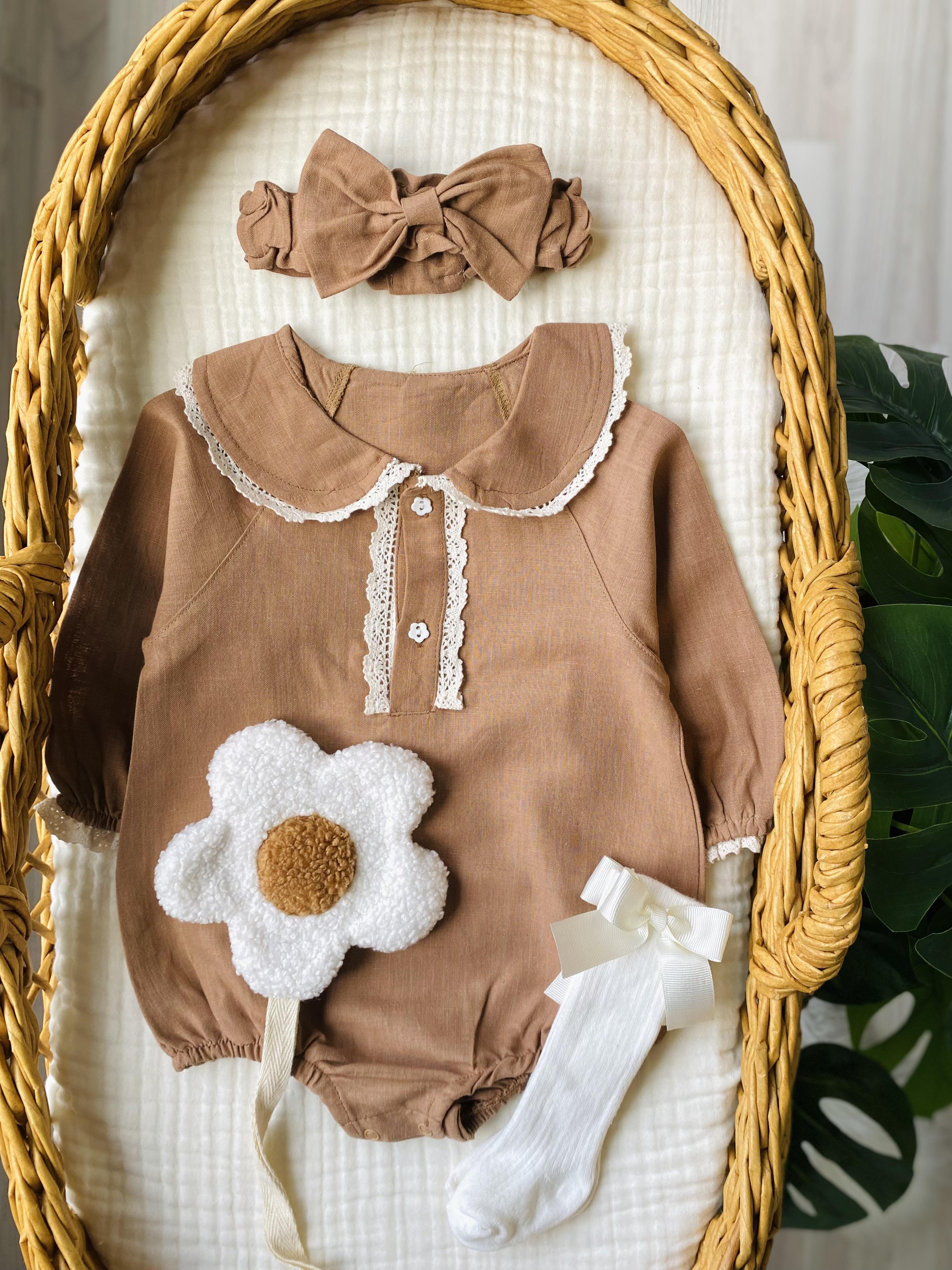 Emily Müslin 3'lü Romper 