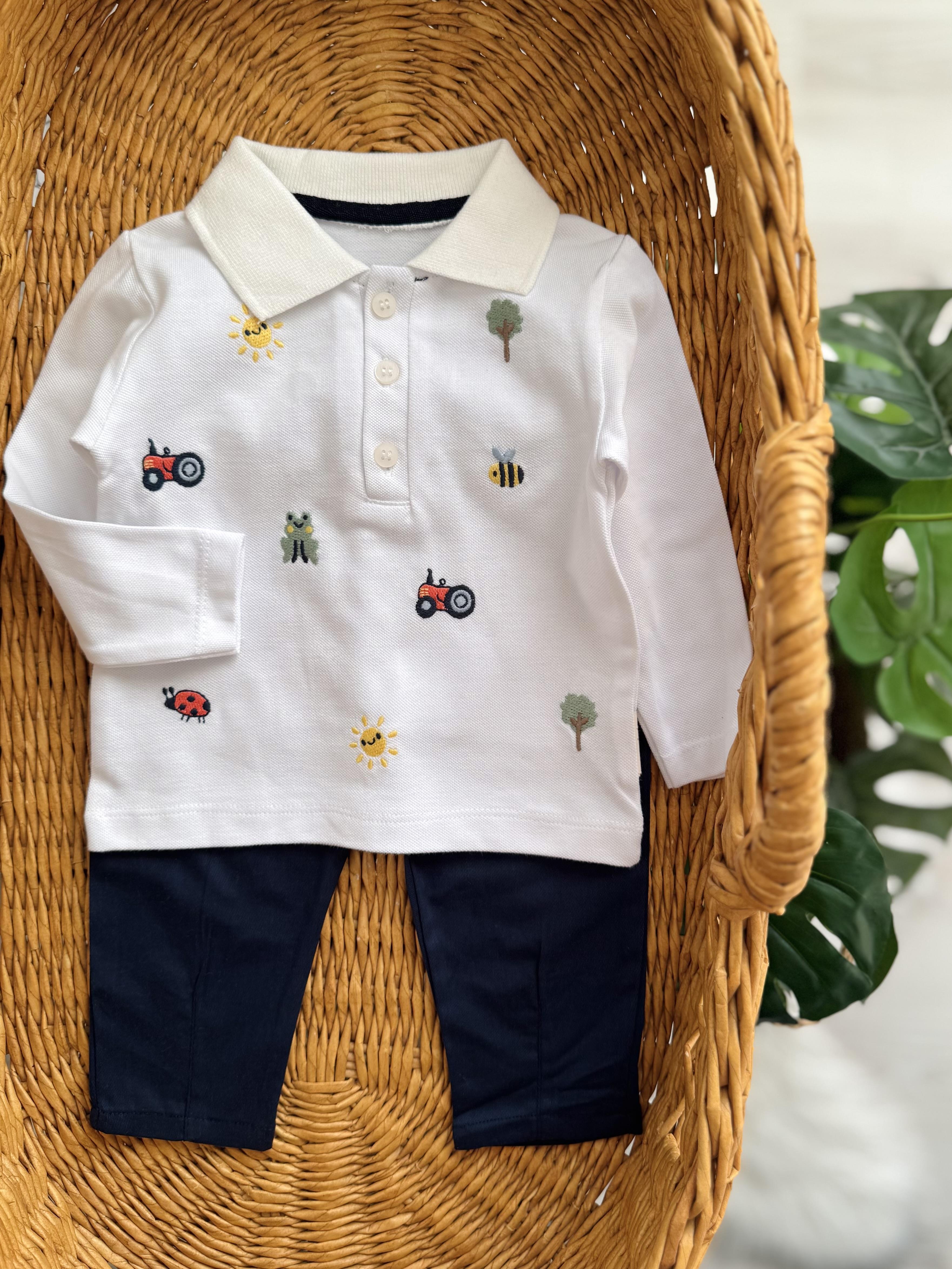 Farm Polo Yaka 2li Takım