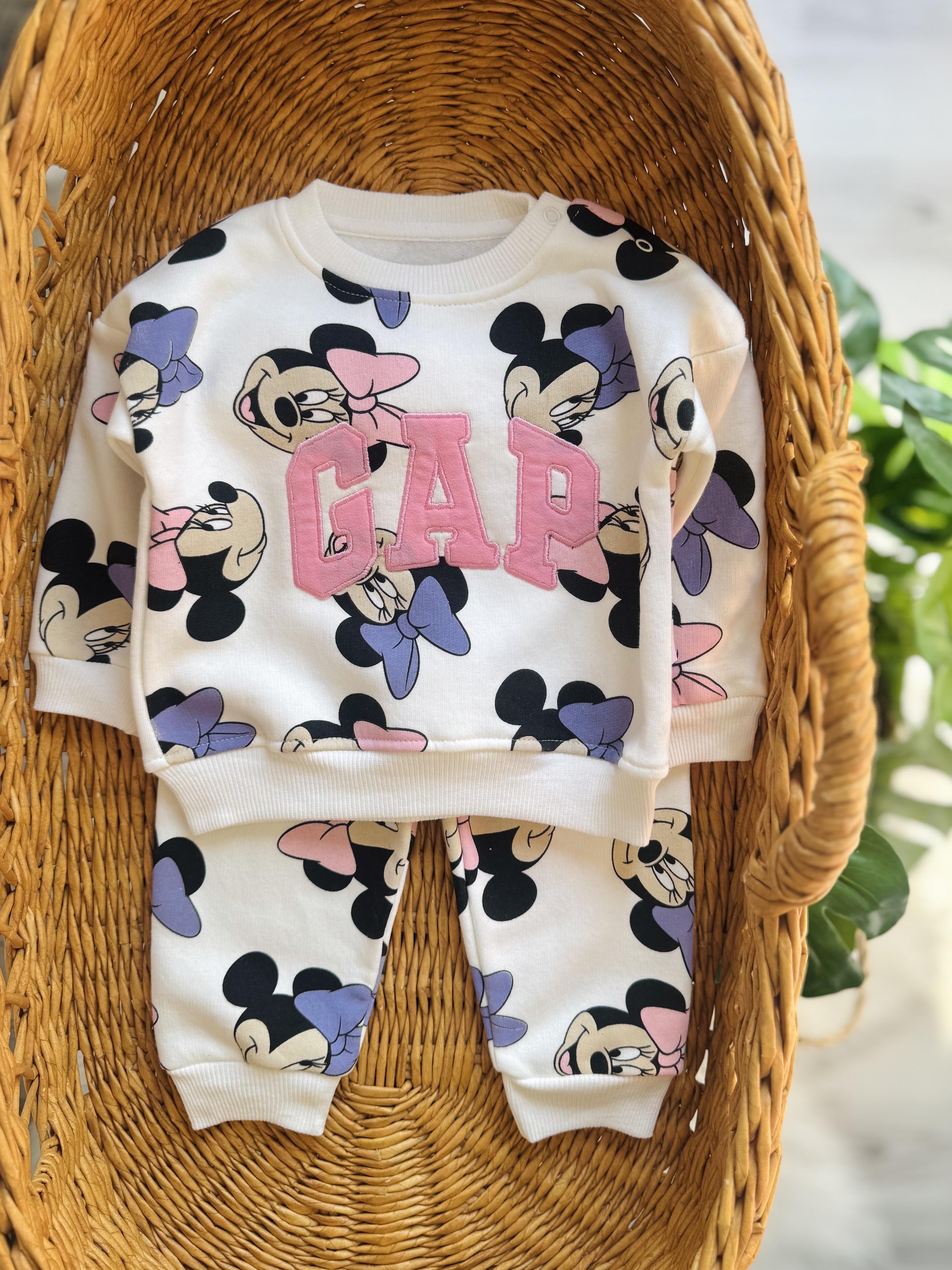 Gap Minnie Mause 3ip Kışlık Takım