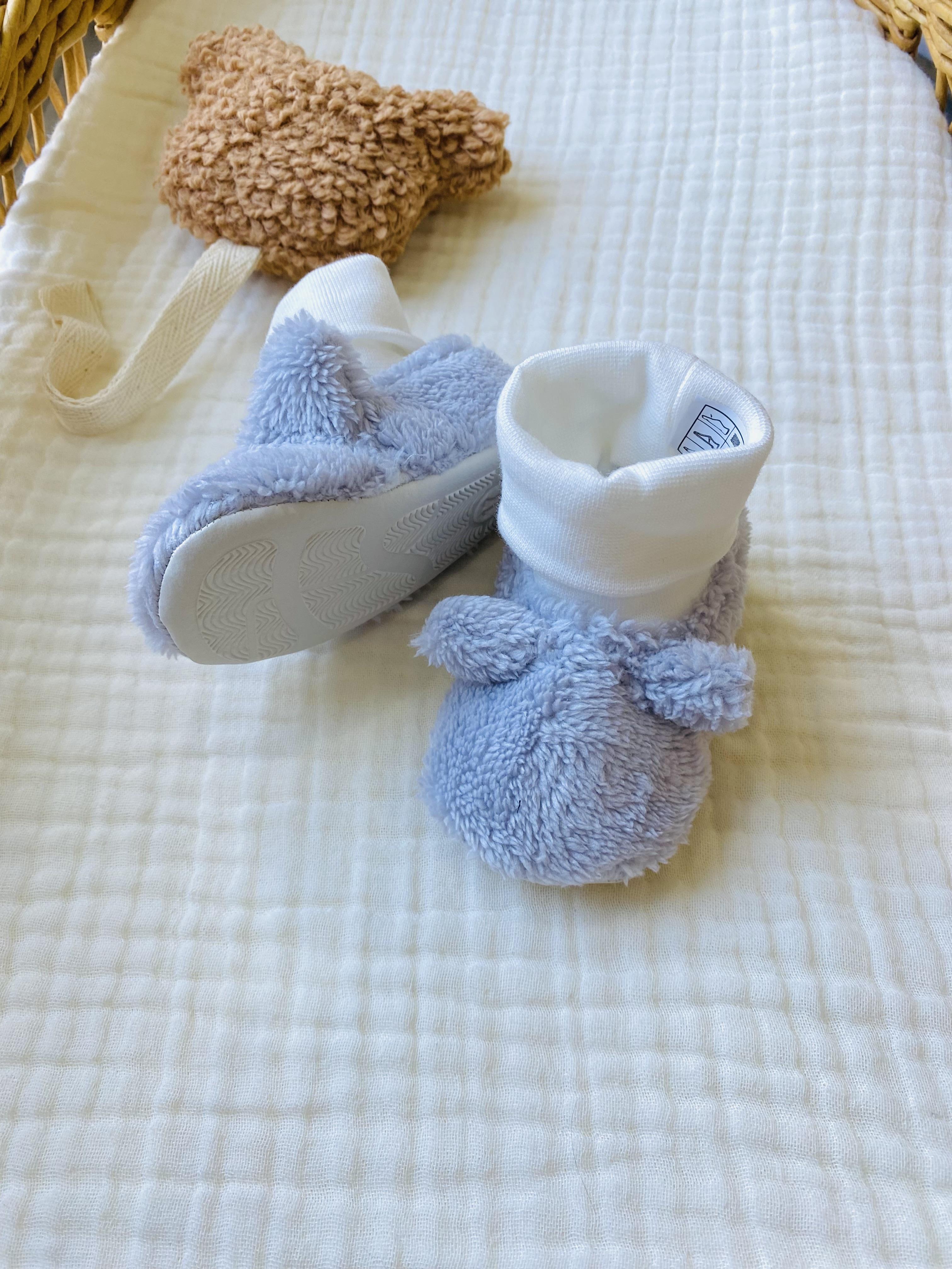 Gri Peluş Ev Botu 