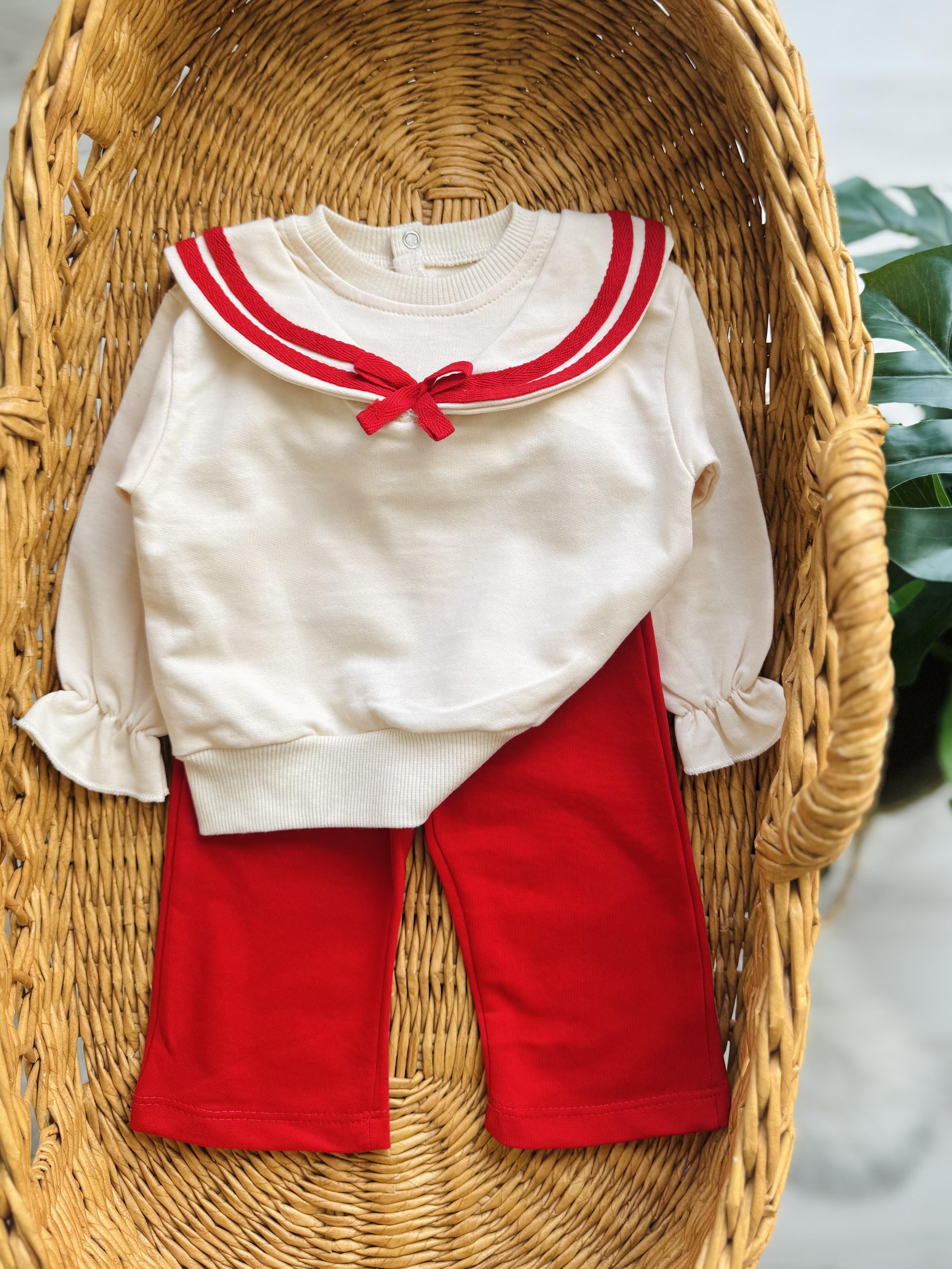 Kırmızı Marine Baby Alt Üst Takim