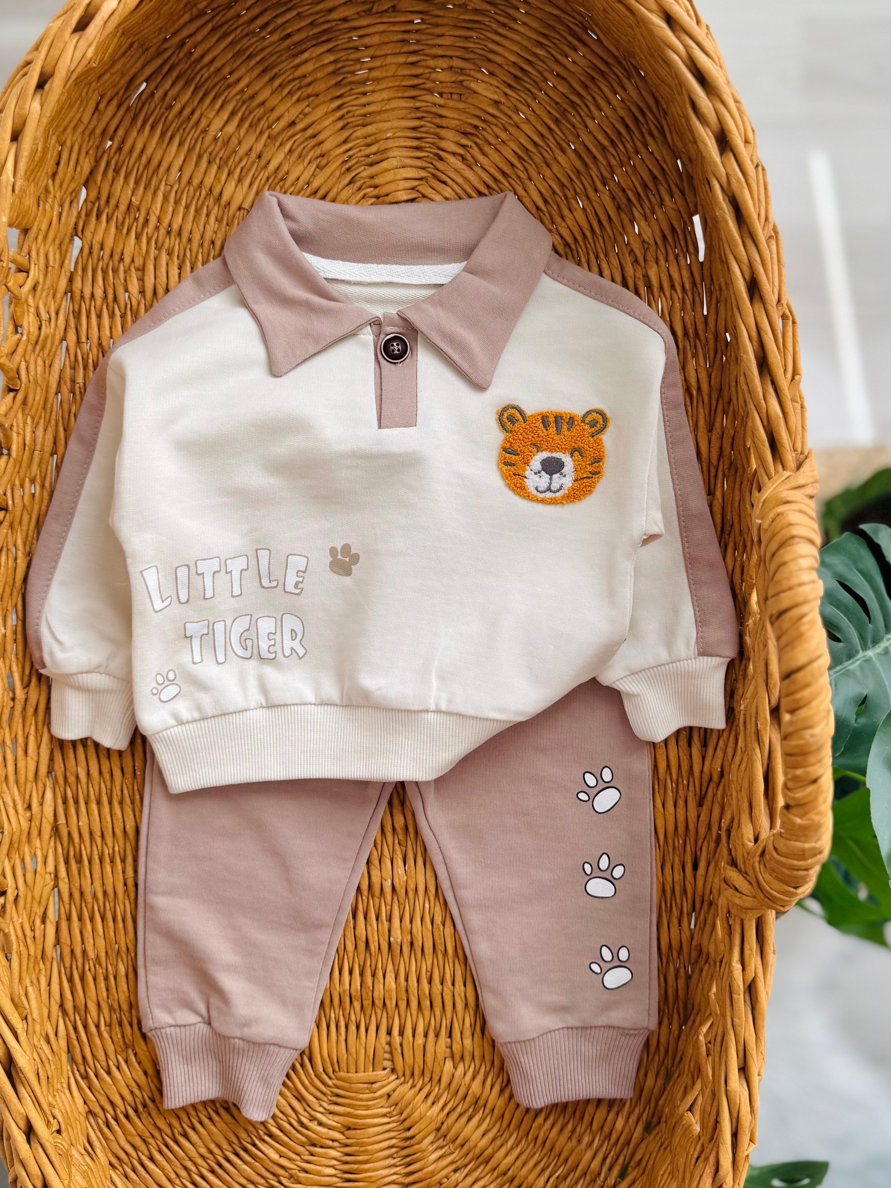 Little Tiger Baskılı Mevsimlik Takım