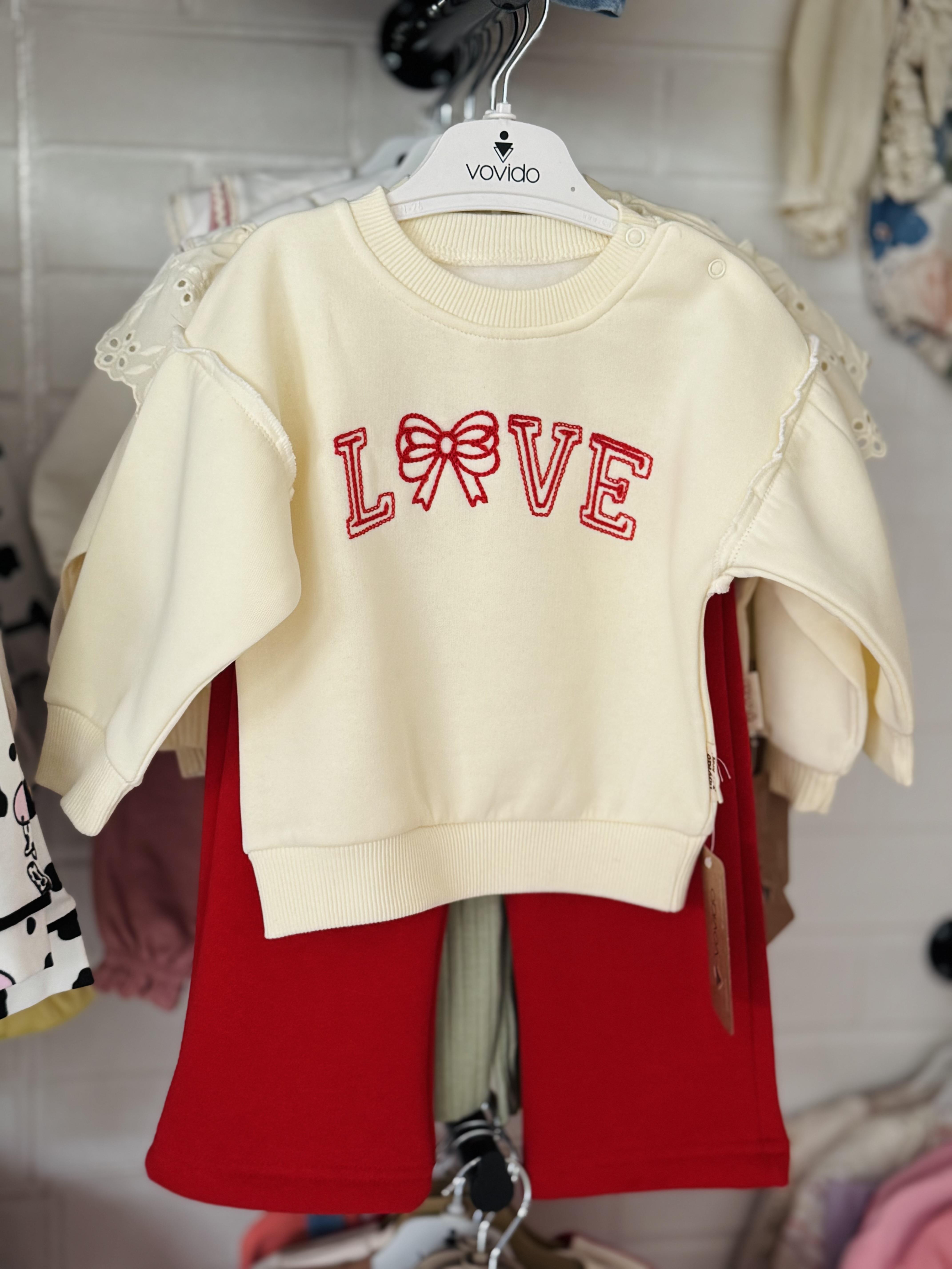 Love 3ip Kışlık Takım