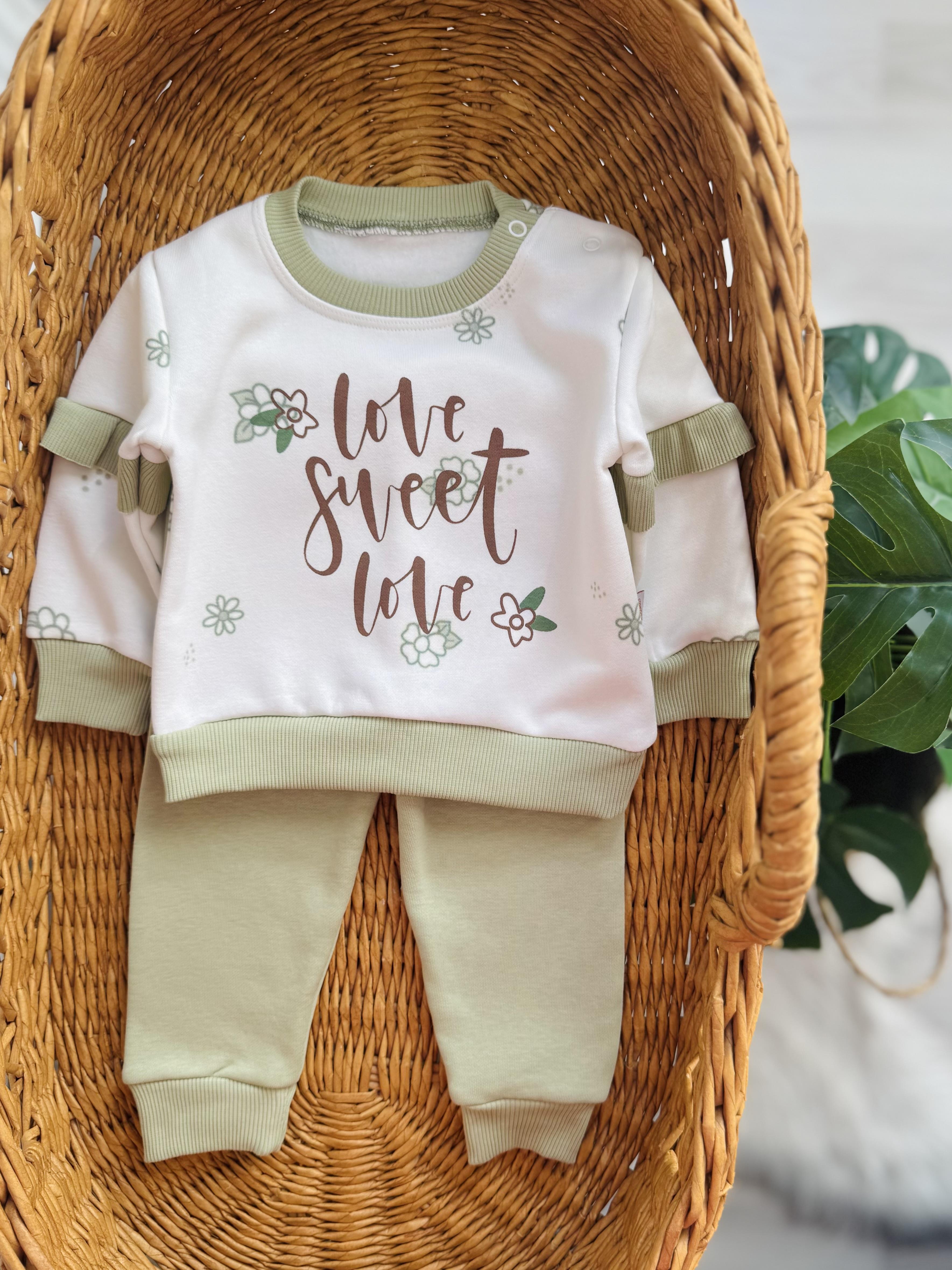 Love Sweat 3ip Kışlık Takım