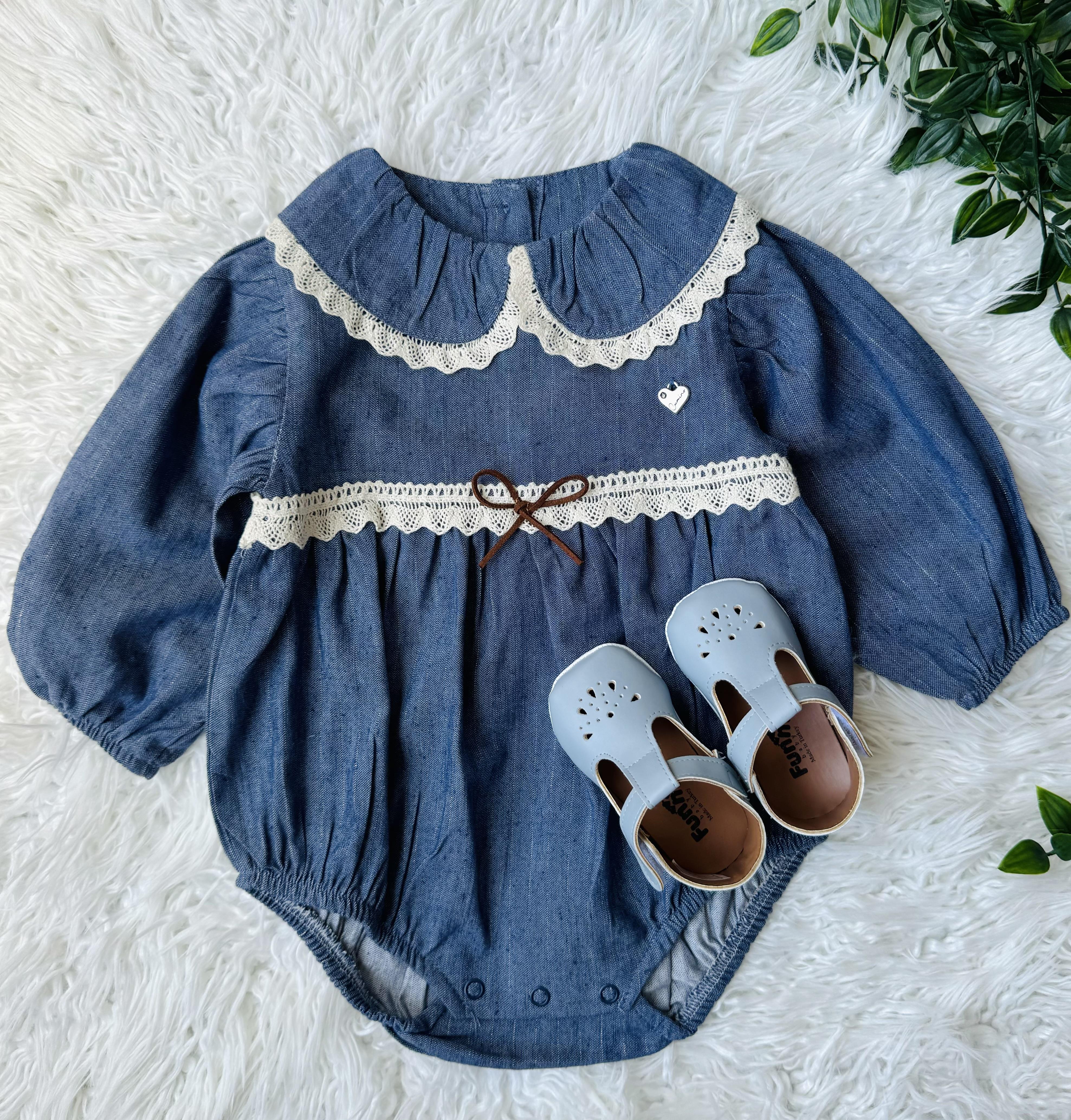 Nancy Mavi Romper