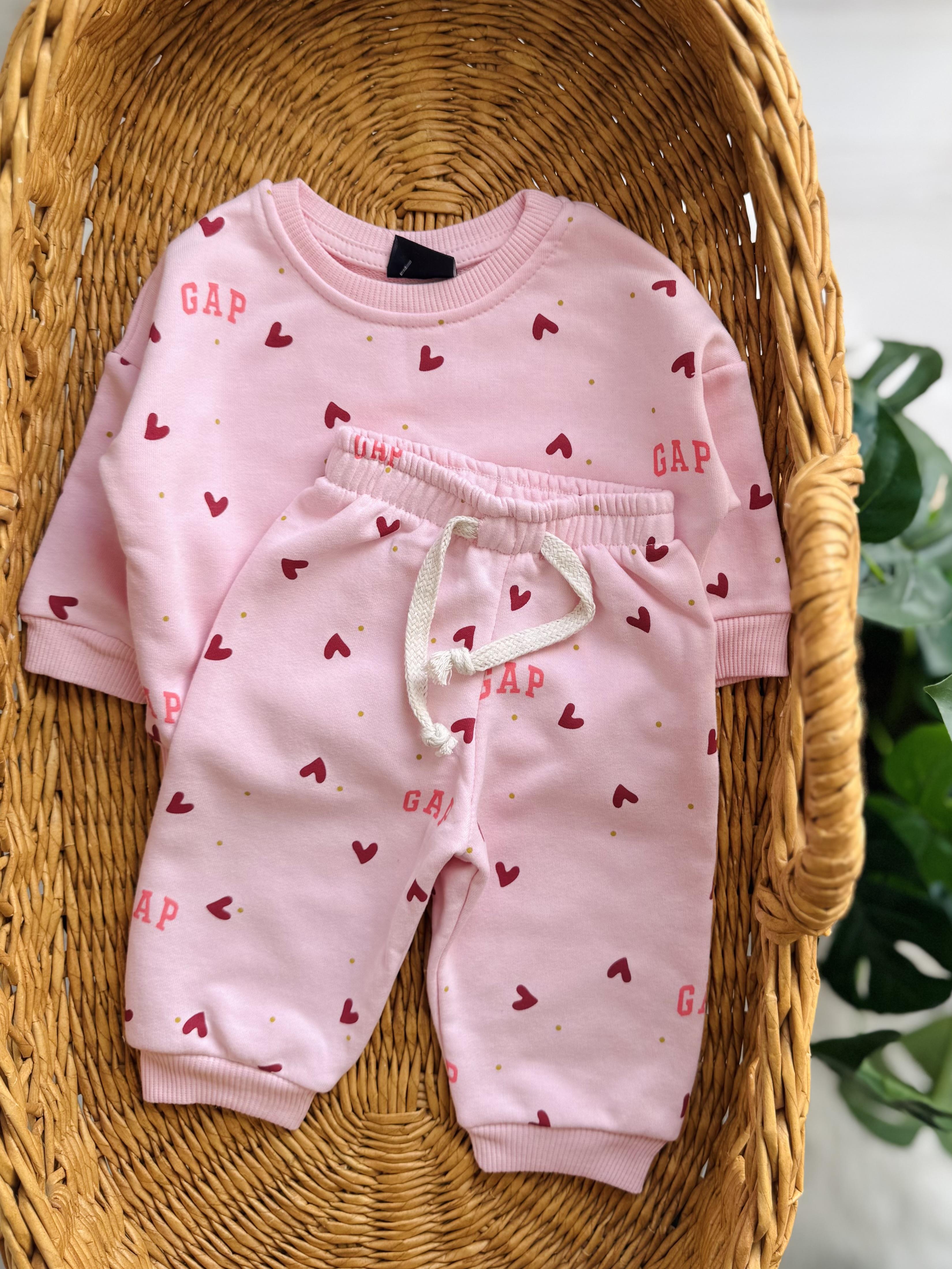 Pembe Gap Minik Kalpli Yumuşak Takım