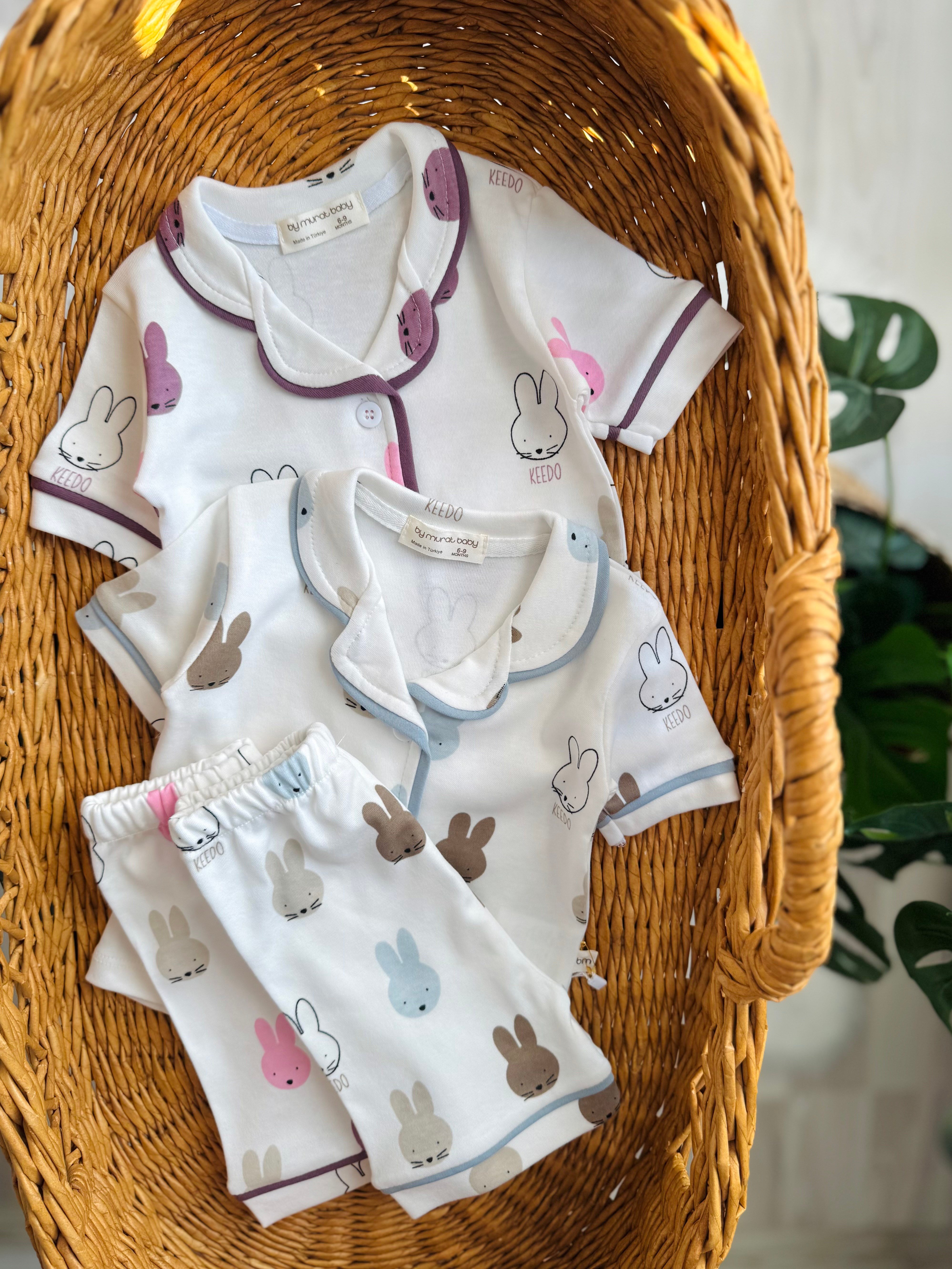 Pembe Kedi Pijama Takımı