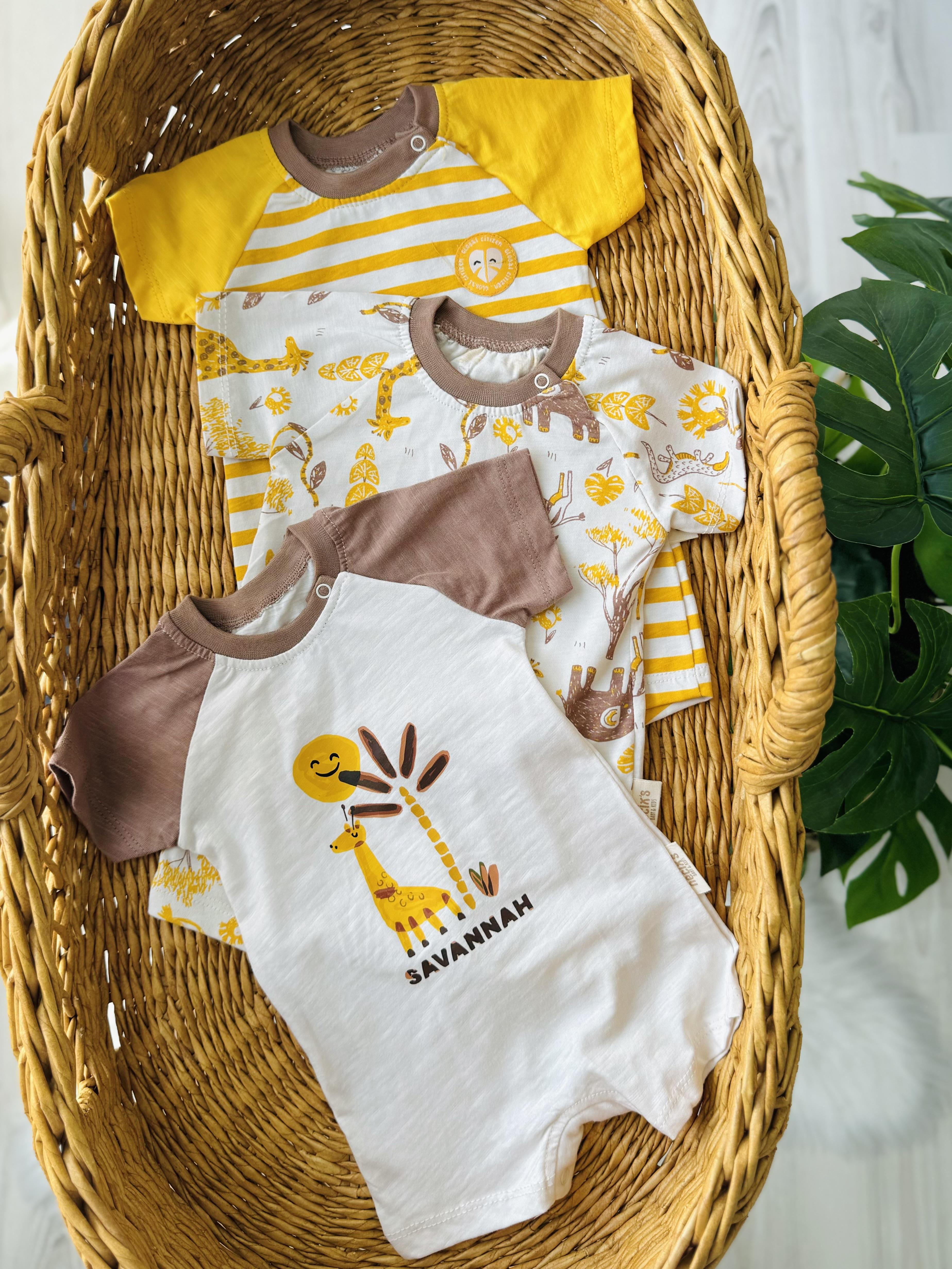 Savannah 3lü Yazlık Tulum Set