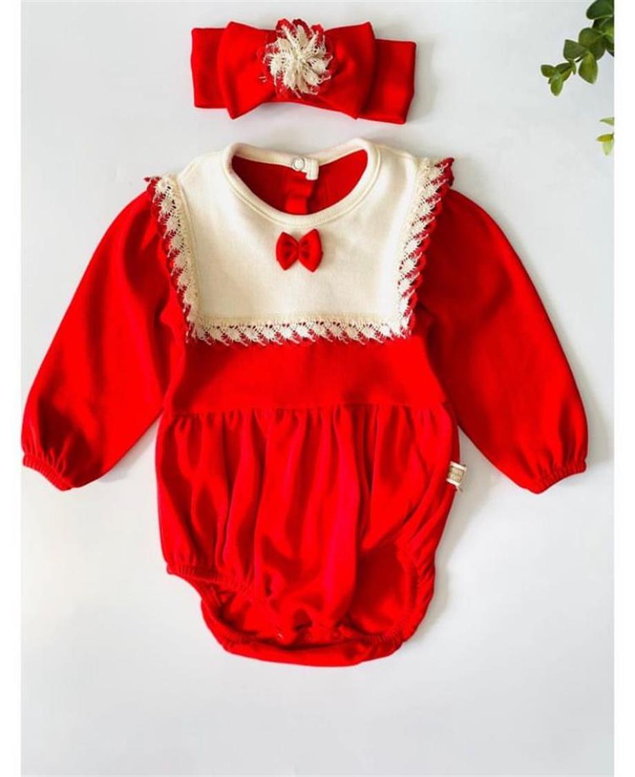Vintage Dantel Detay Romper