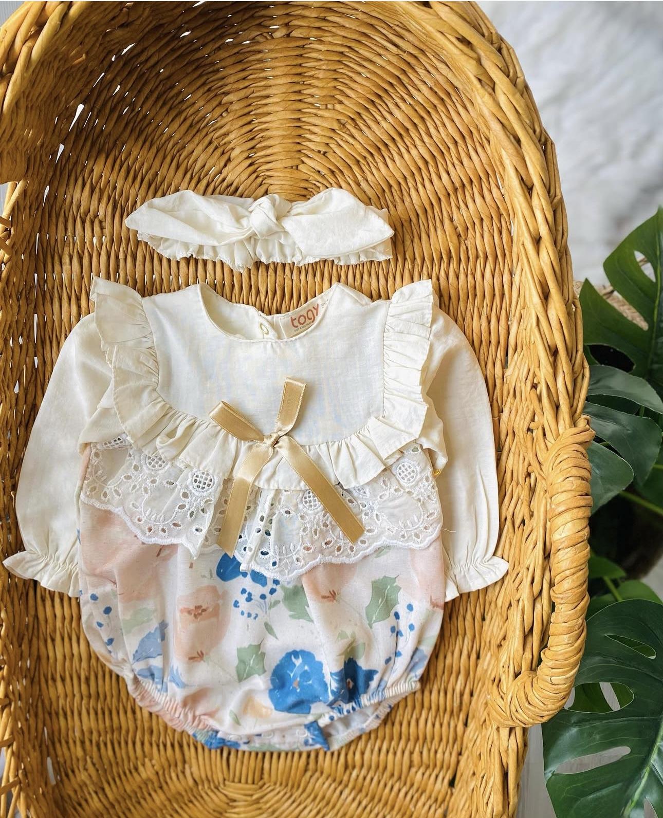 Vintage Mila Mavi Romper