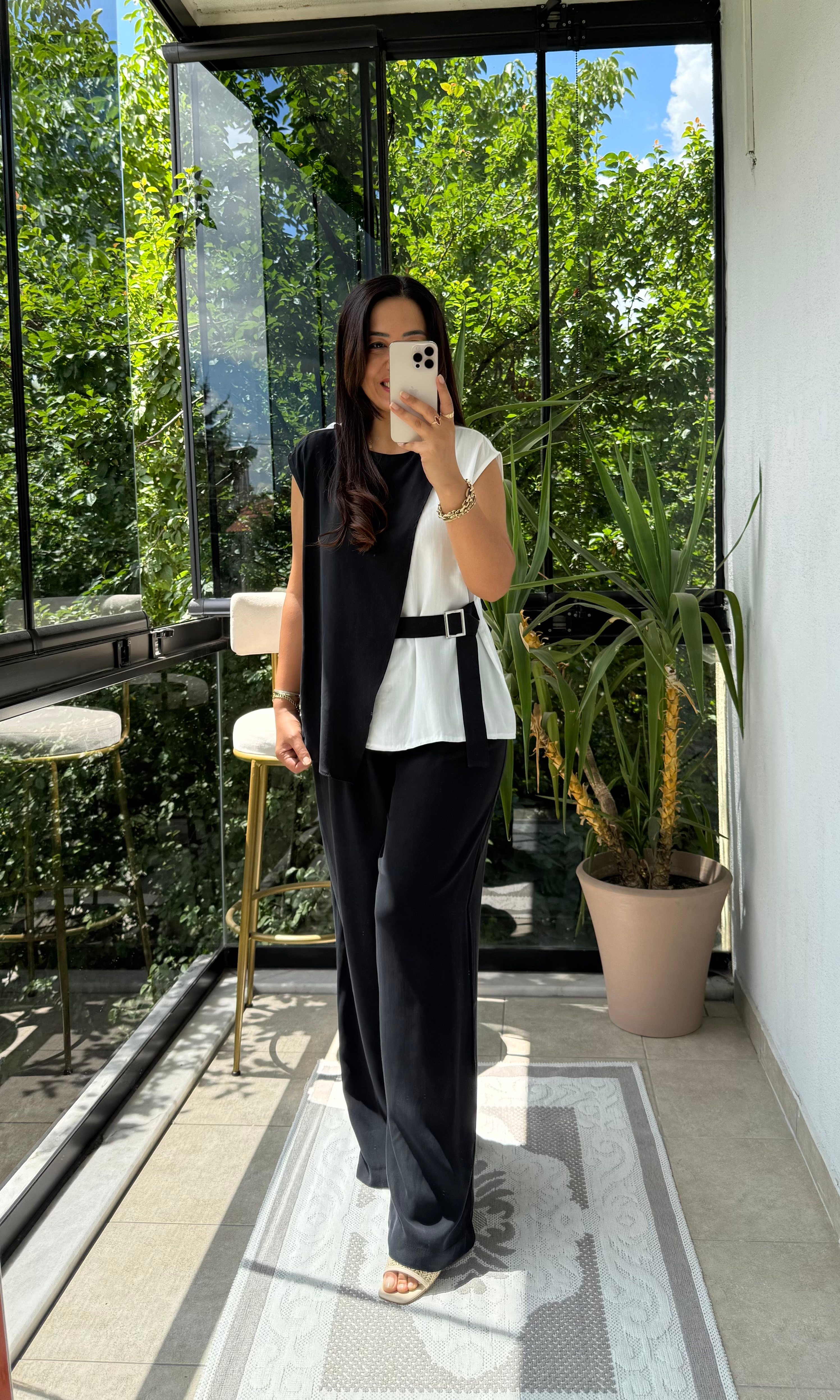 Cos Model Garnili Takım Siyah