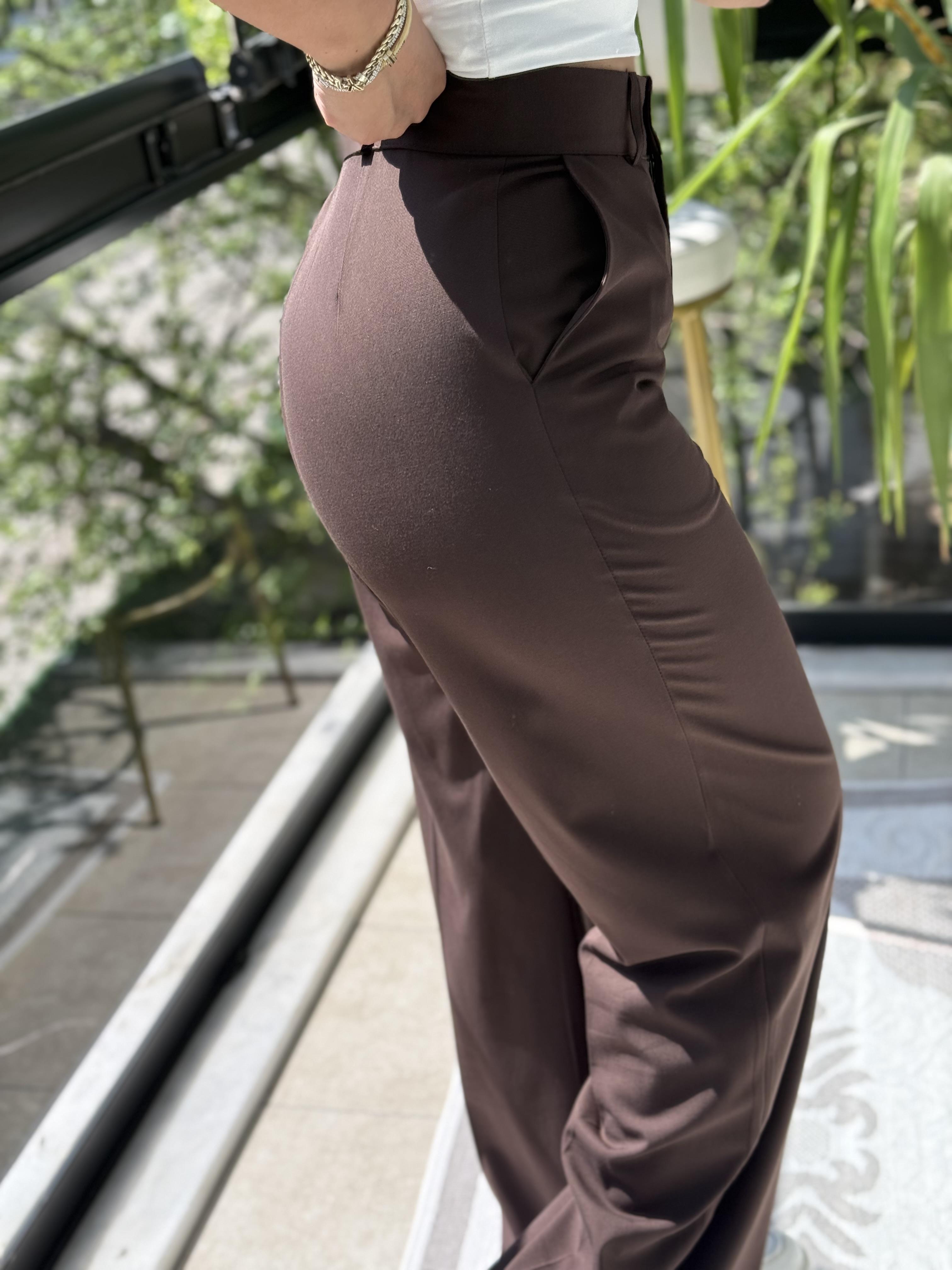 Cepli Palazzo Pantolon Kahve