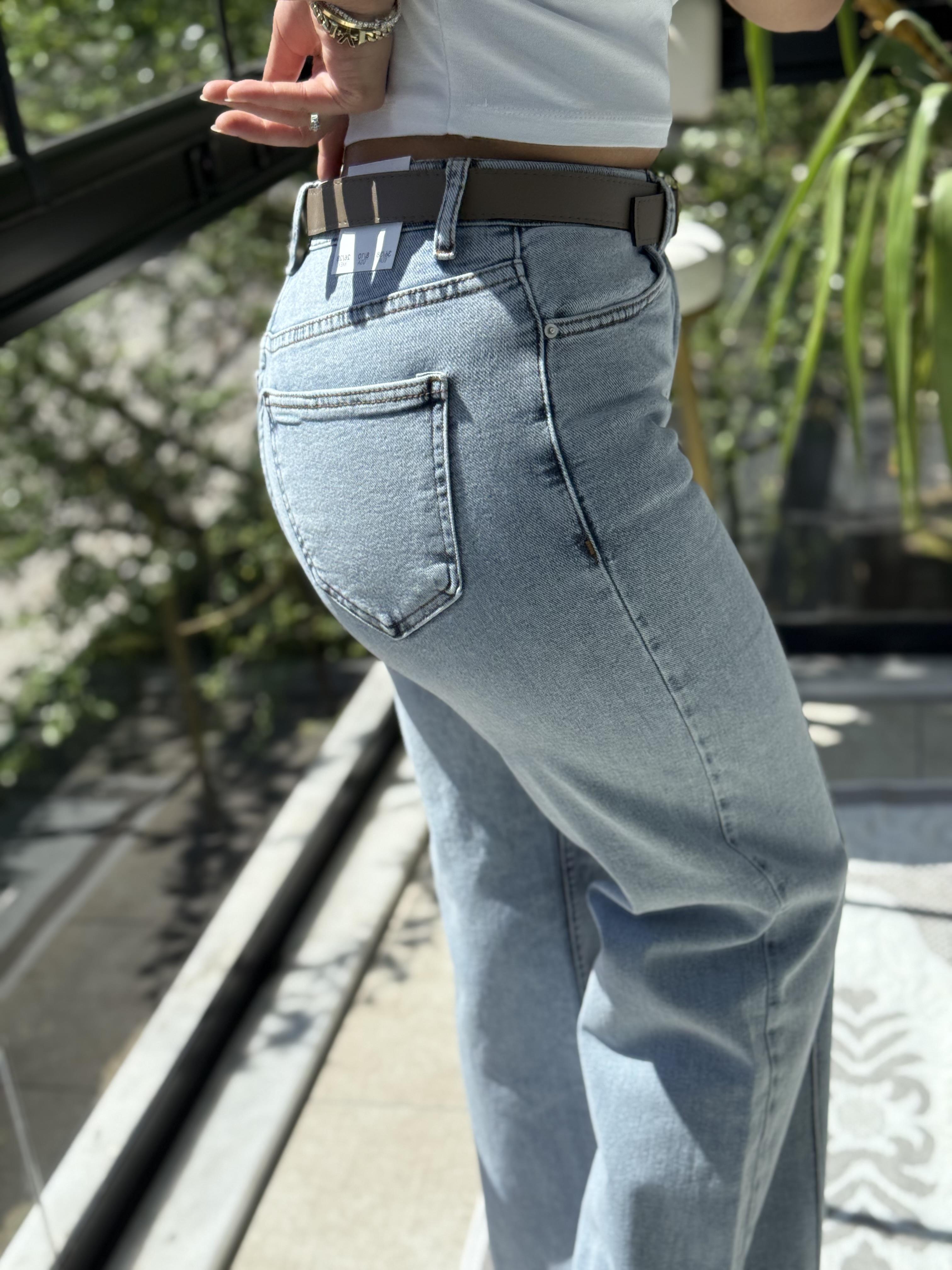 Çımalı Kot Pantolon kar Yıkama