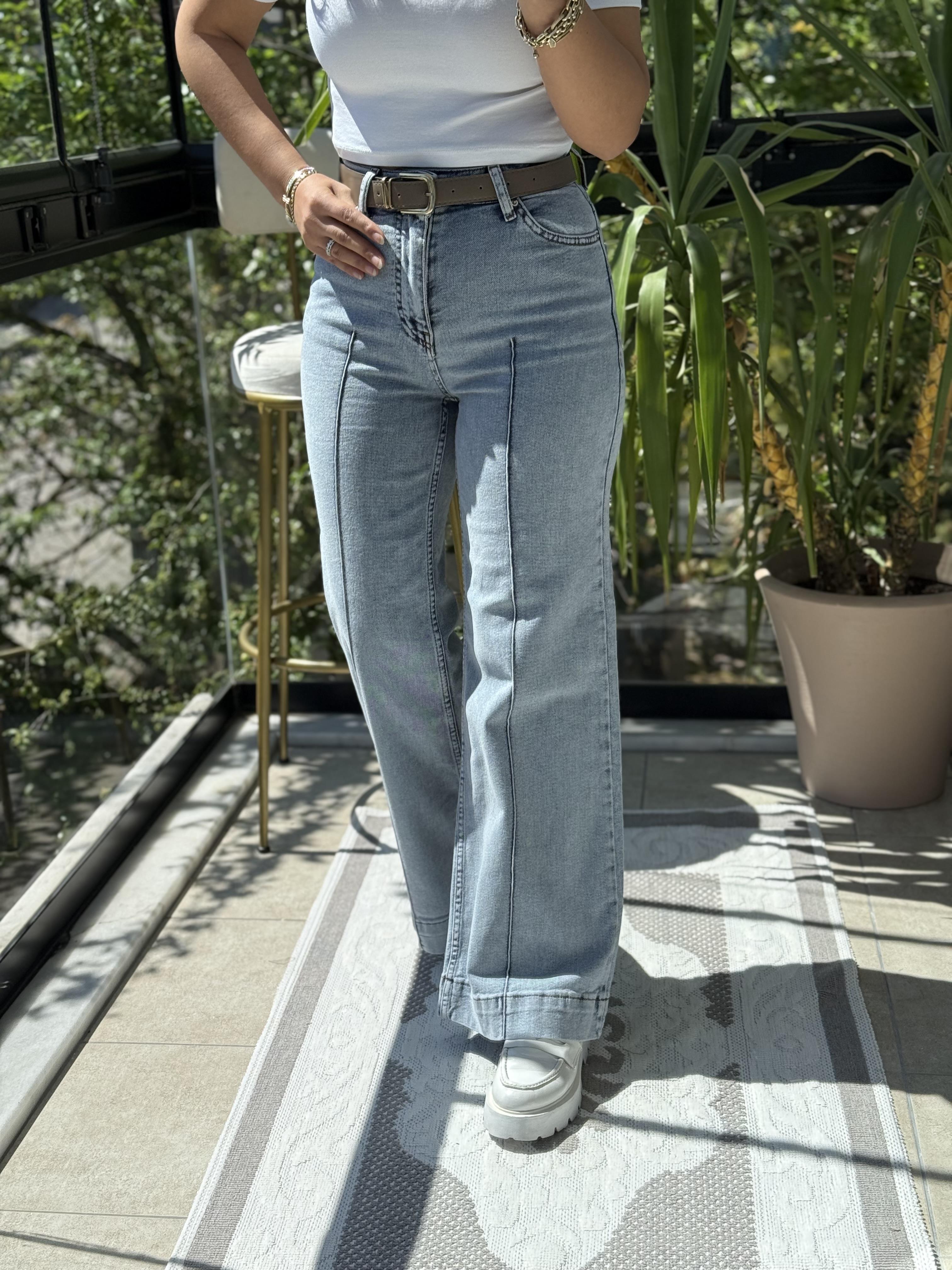 Çımalı Kot Pantolon kar Yıkama