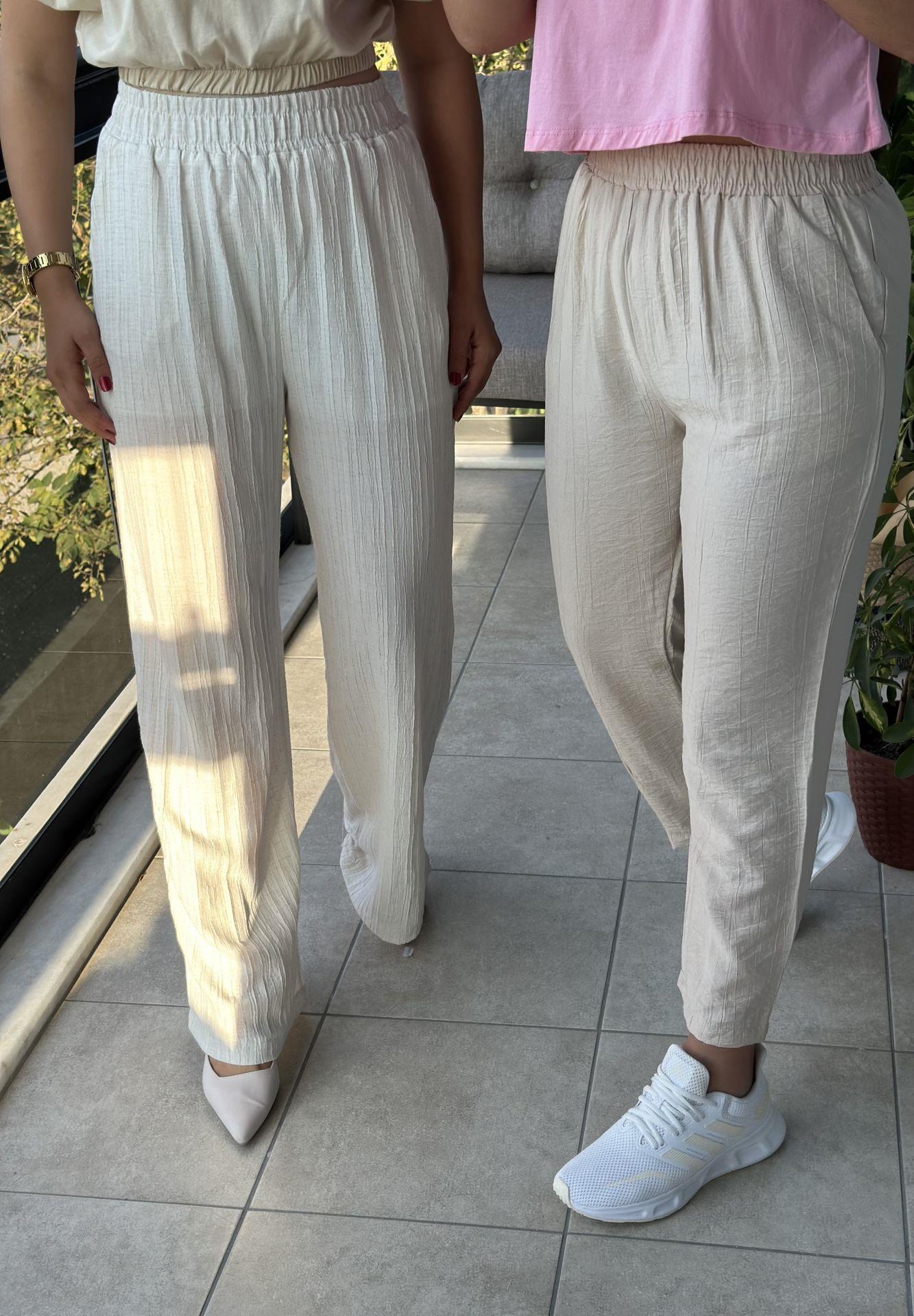 Natural Palazzo Pantolon