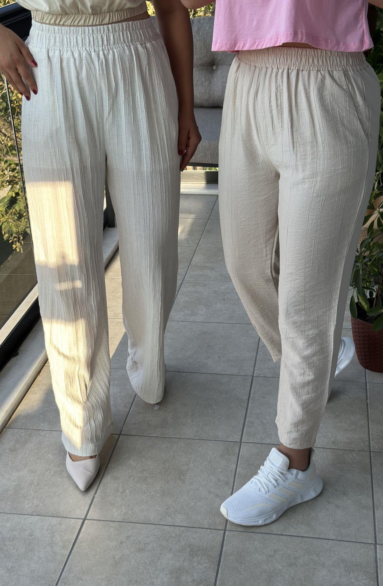 Natural Palazzo Pantolon