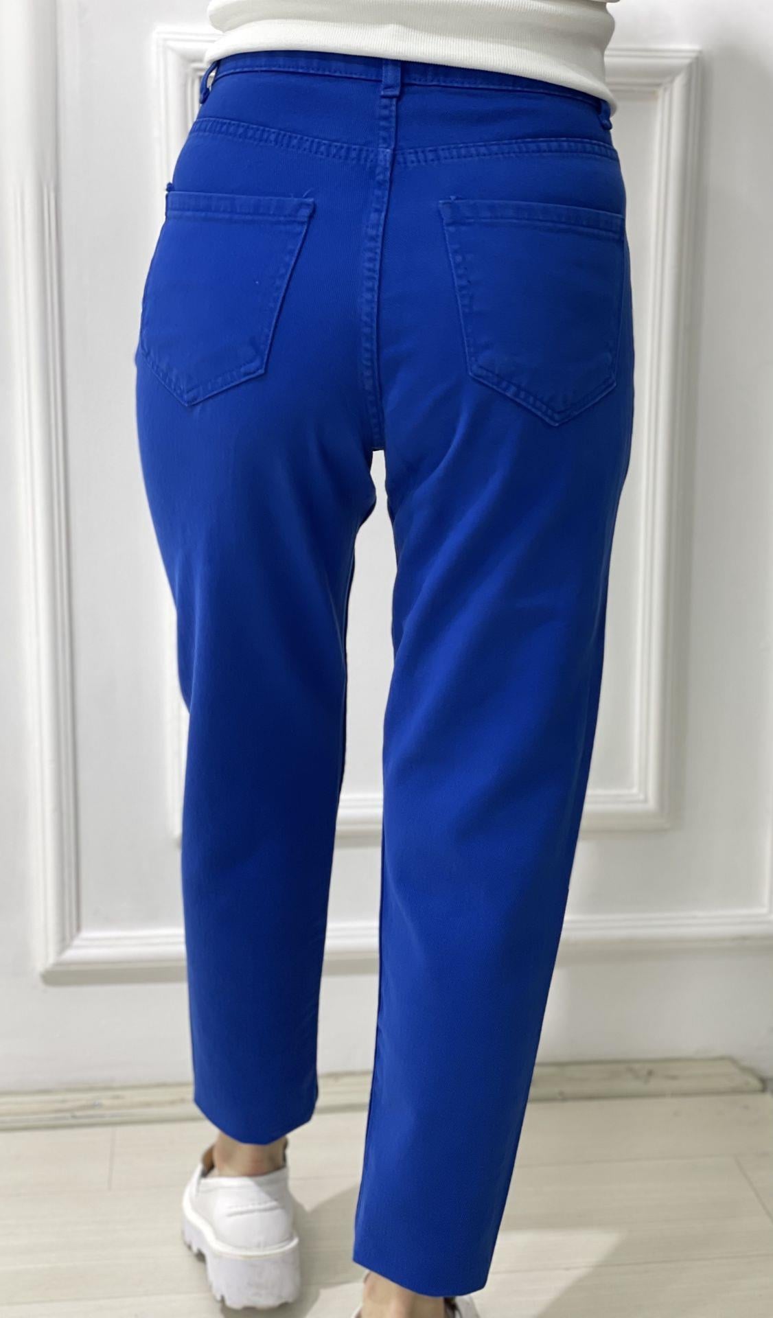 Sax mavi Mom Jean