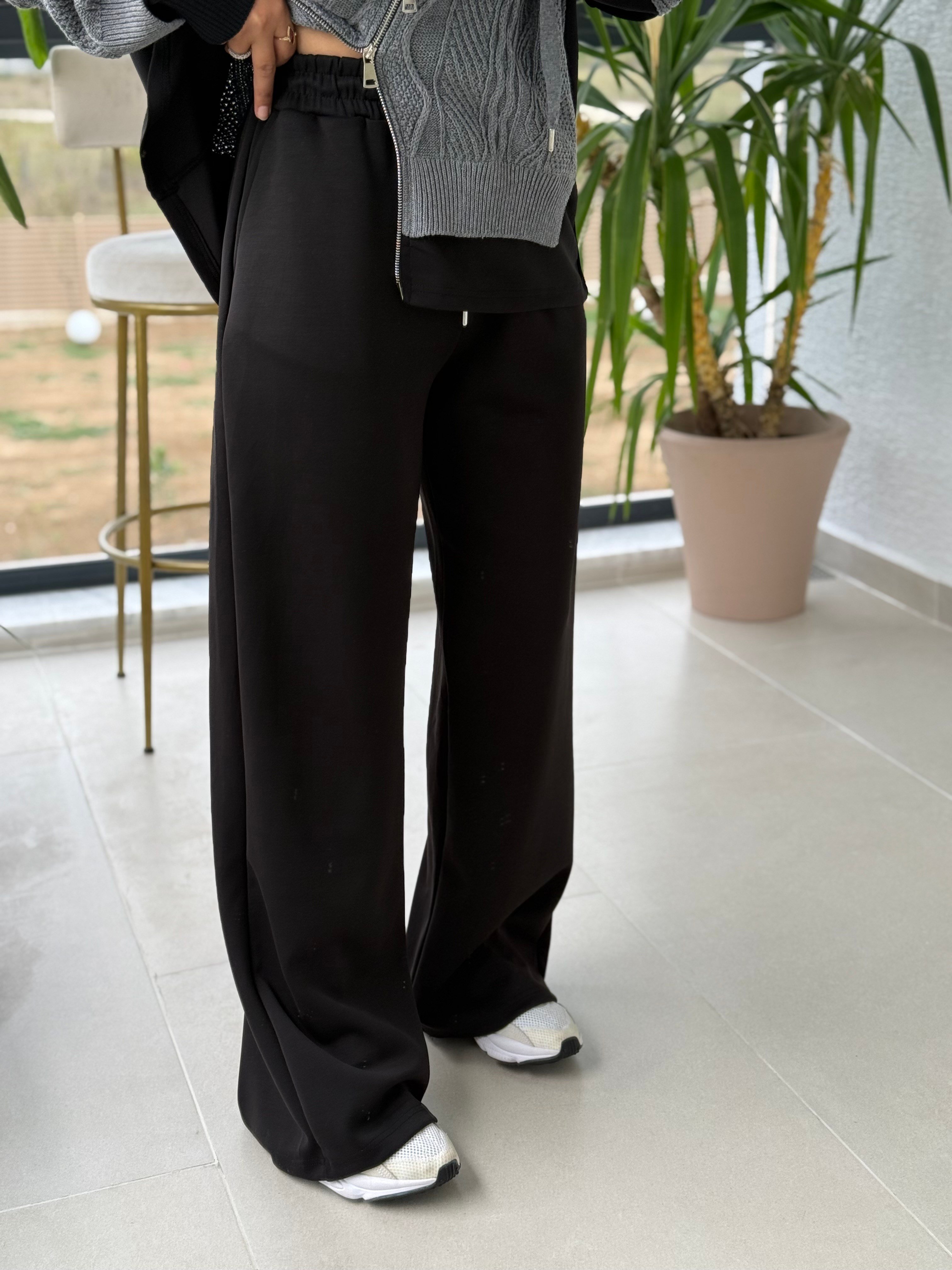 Oysh Model Balık Sırtı Takım Siyah