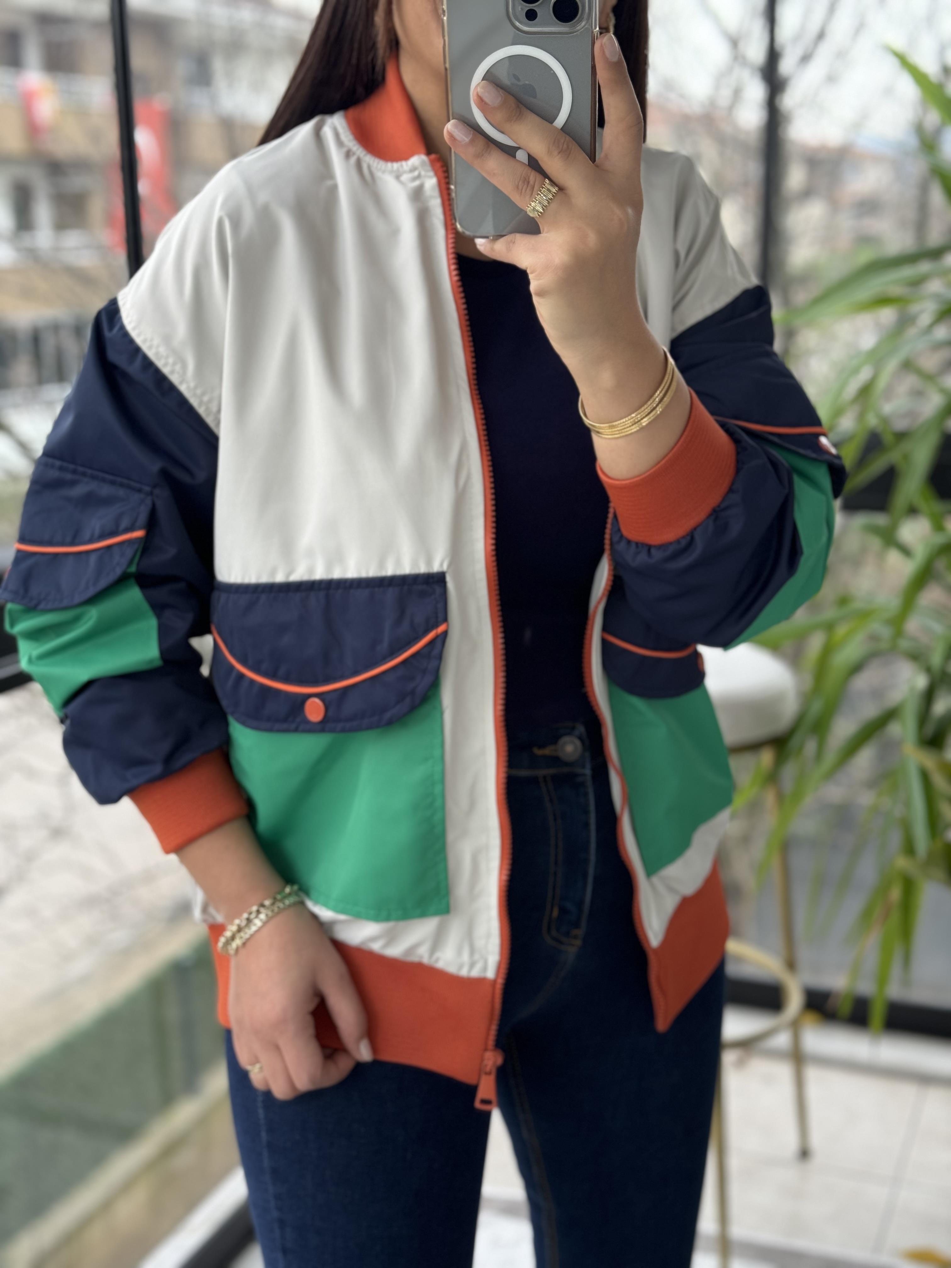 Bomber Ceket Bej