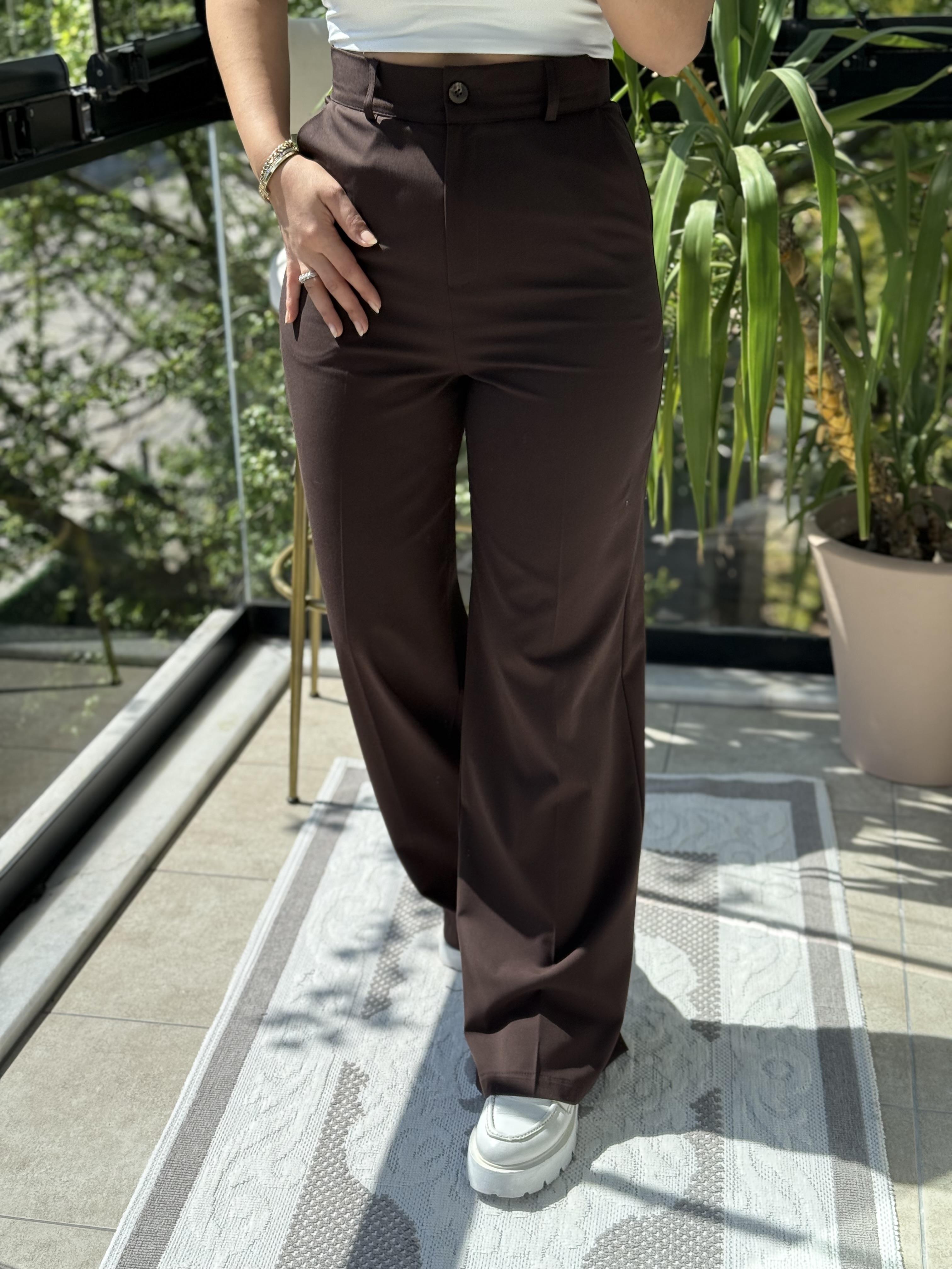 Cepli Palazzo Pantolon Kahve