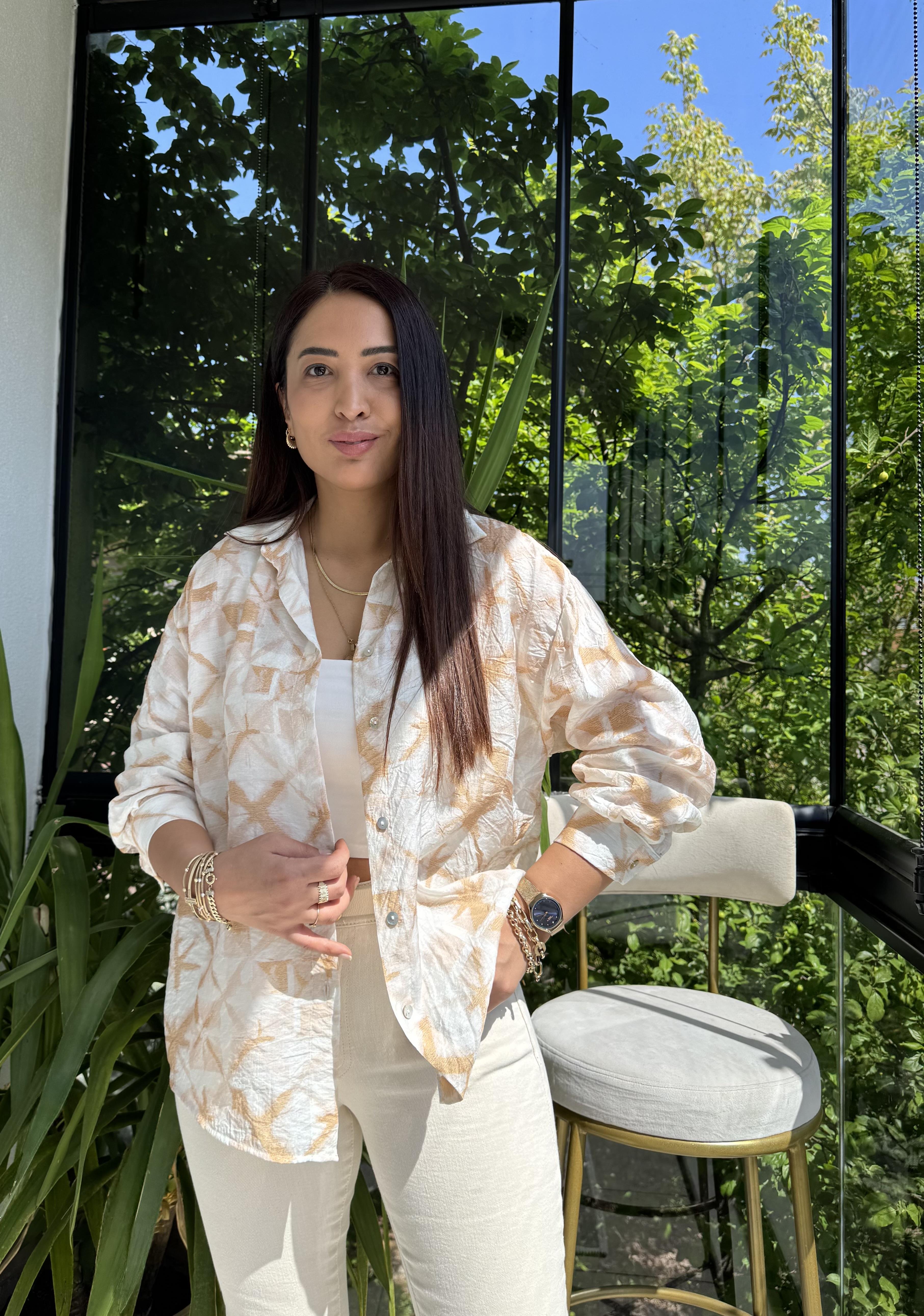 Empirme Gömlek Kahve