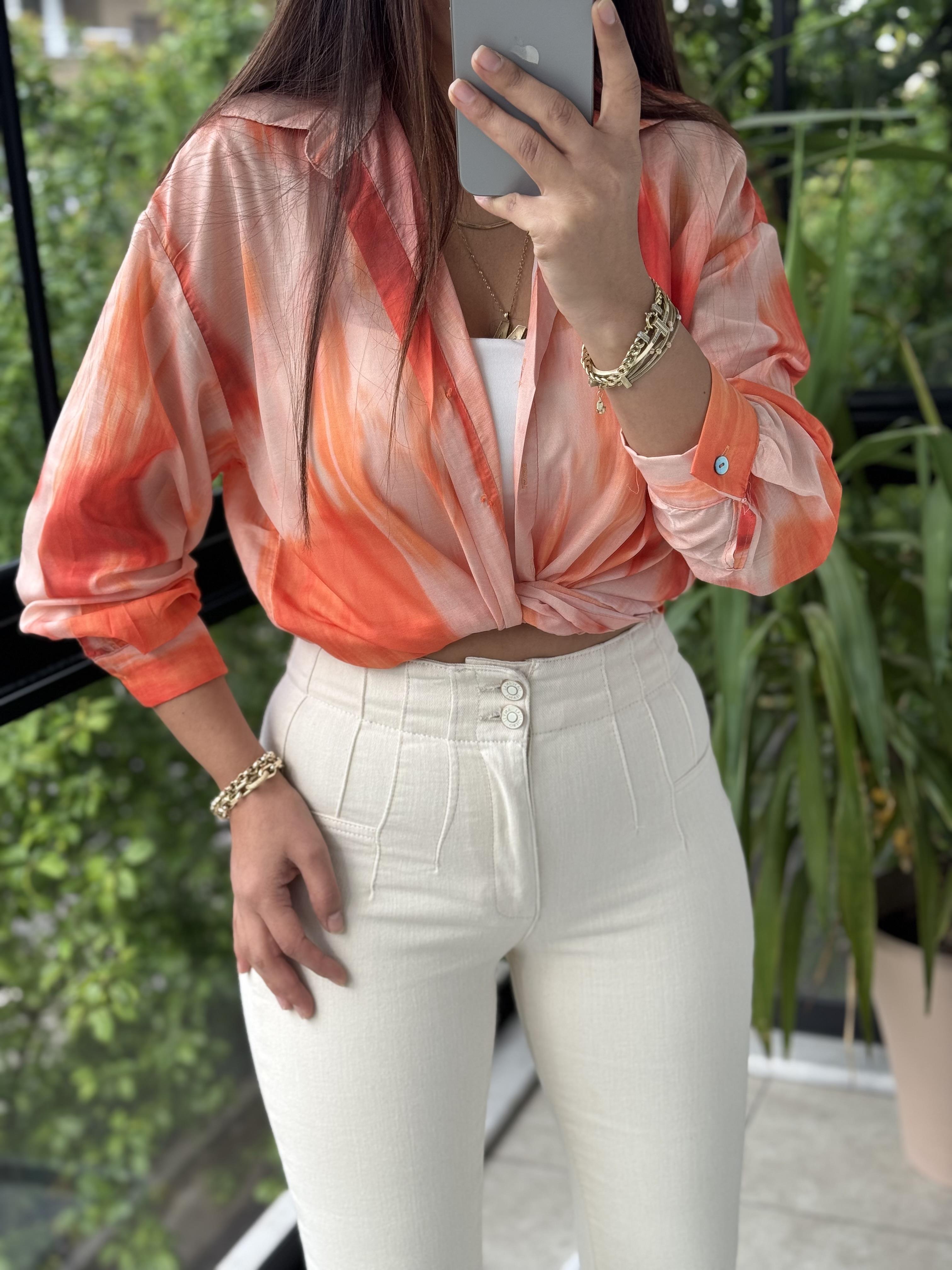 Empirme Gömlek Turuncu