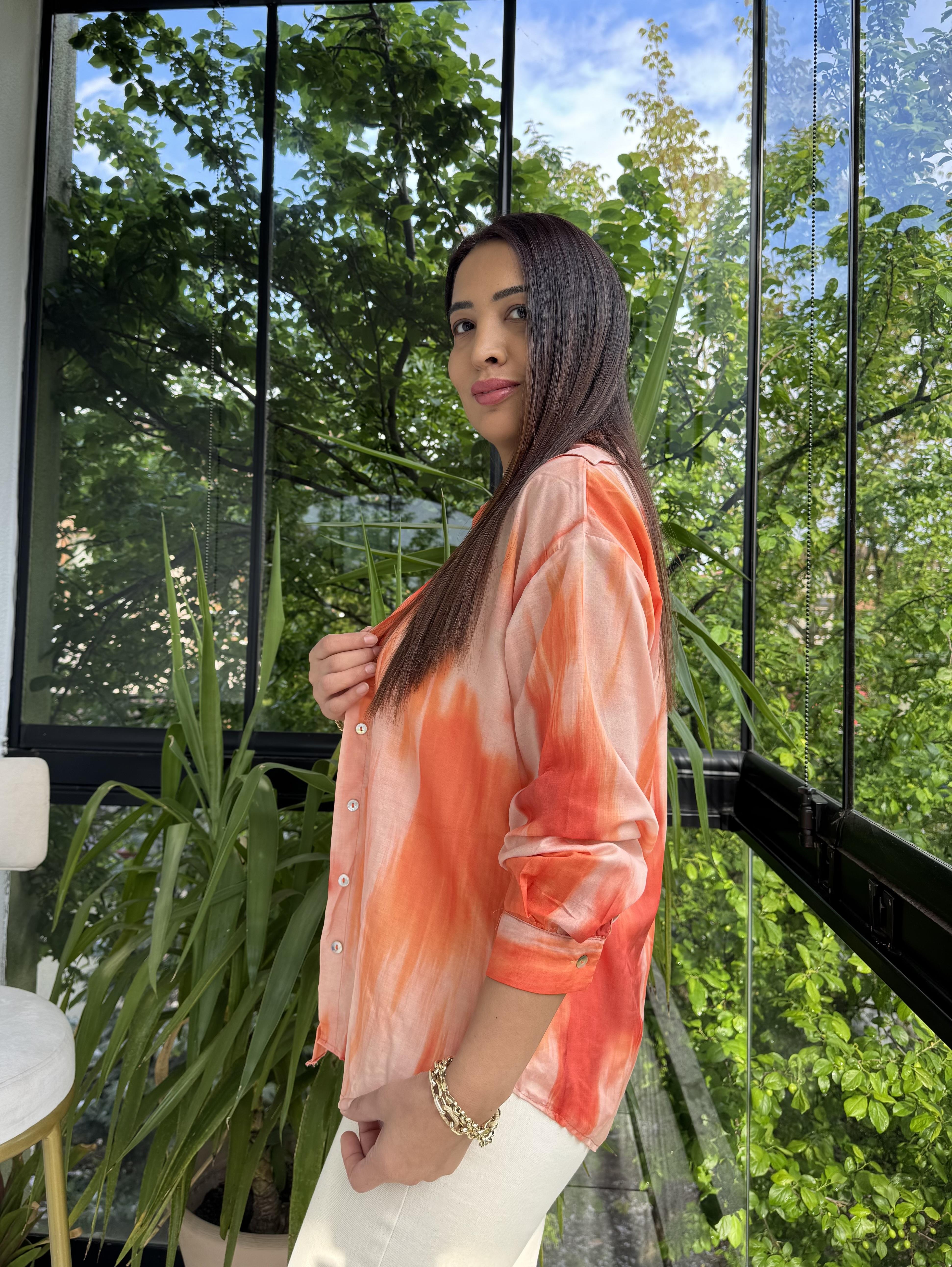 Empirme Gömlek Turuncu