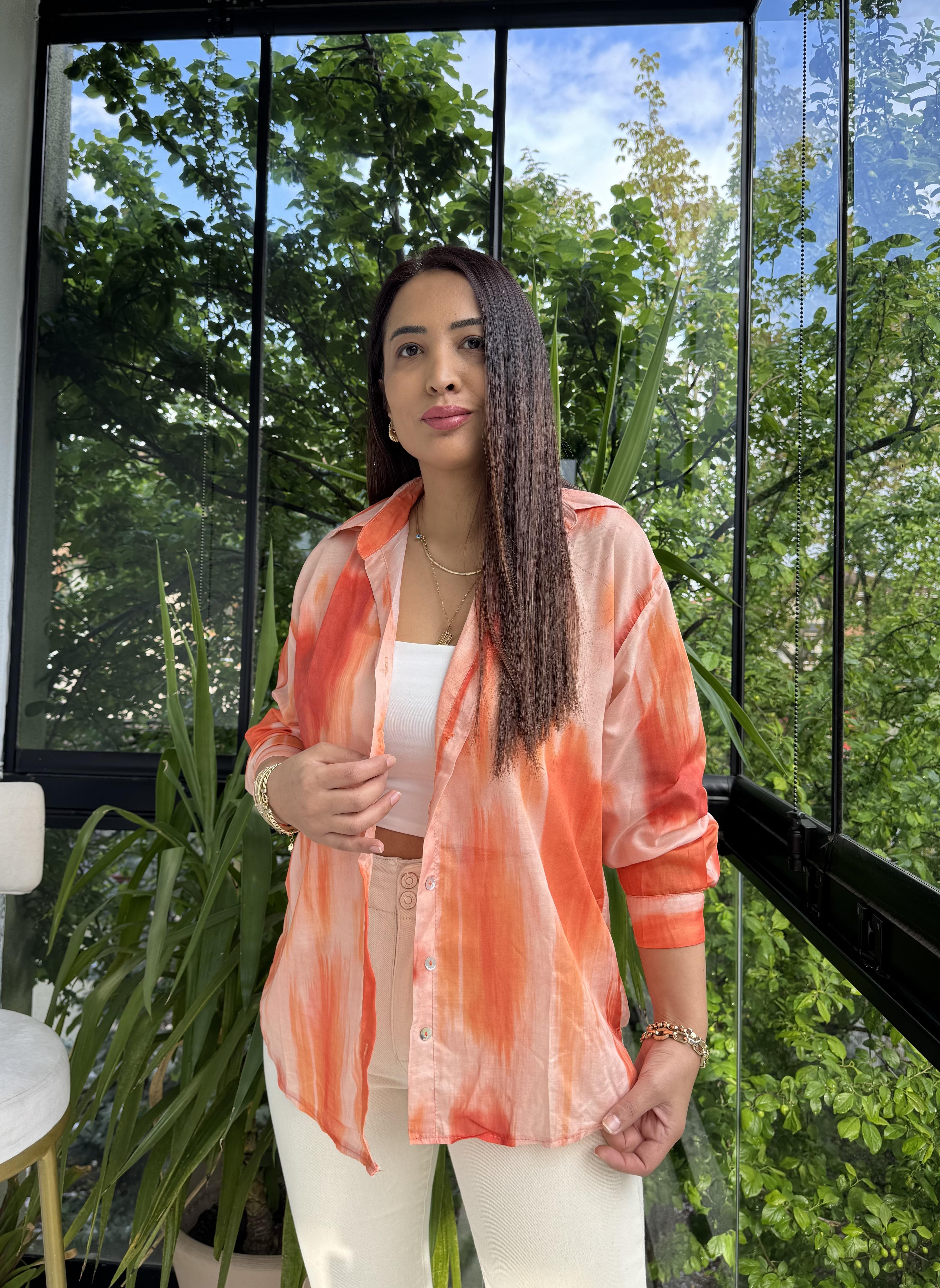 Empirme Gömlek Turuncu