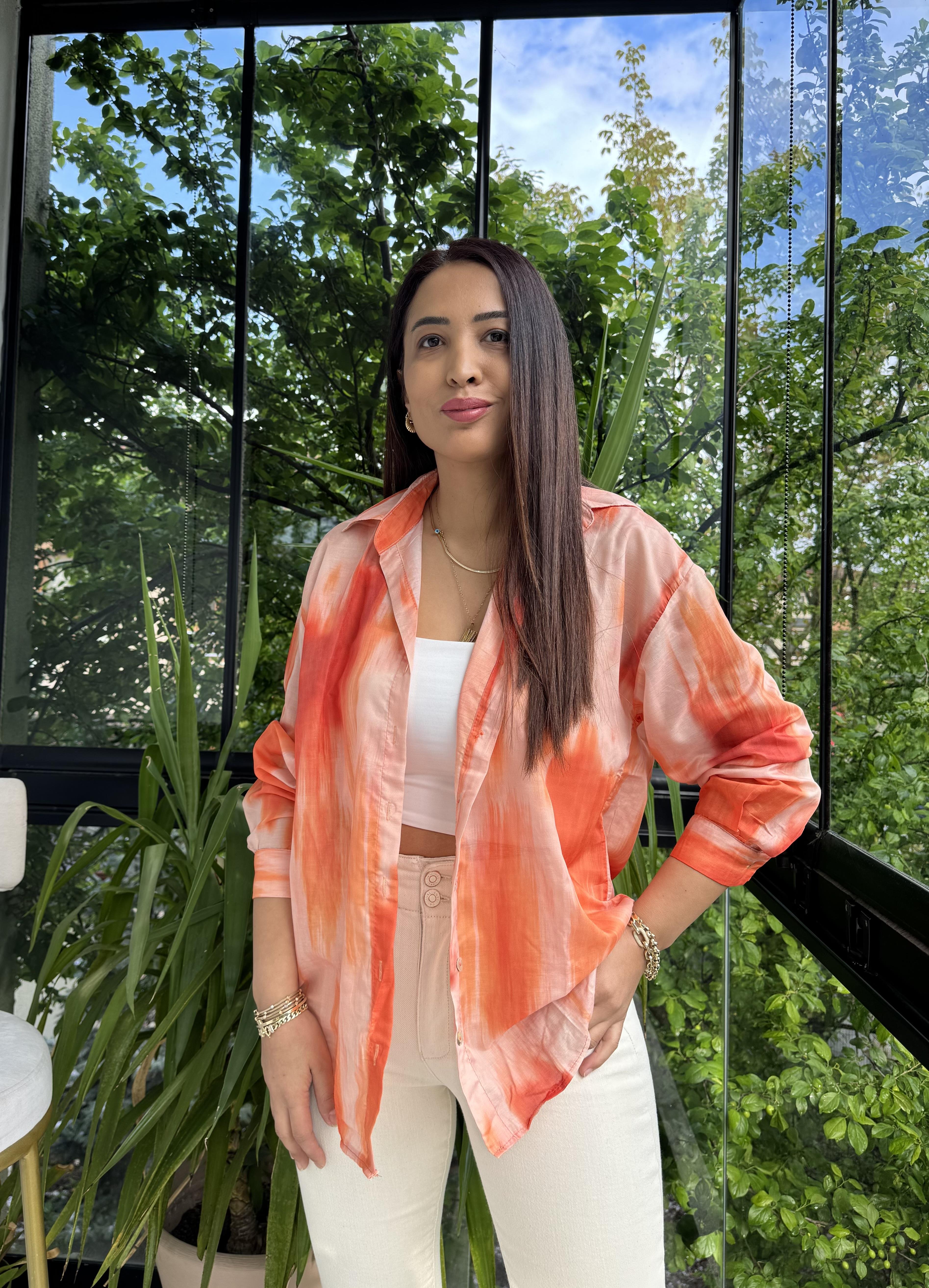 Empirme Gömlek Turuncu