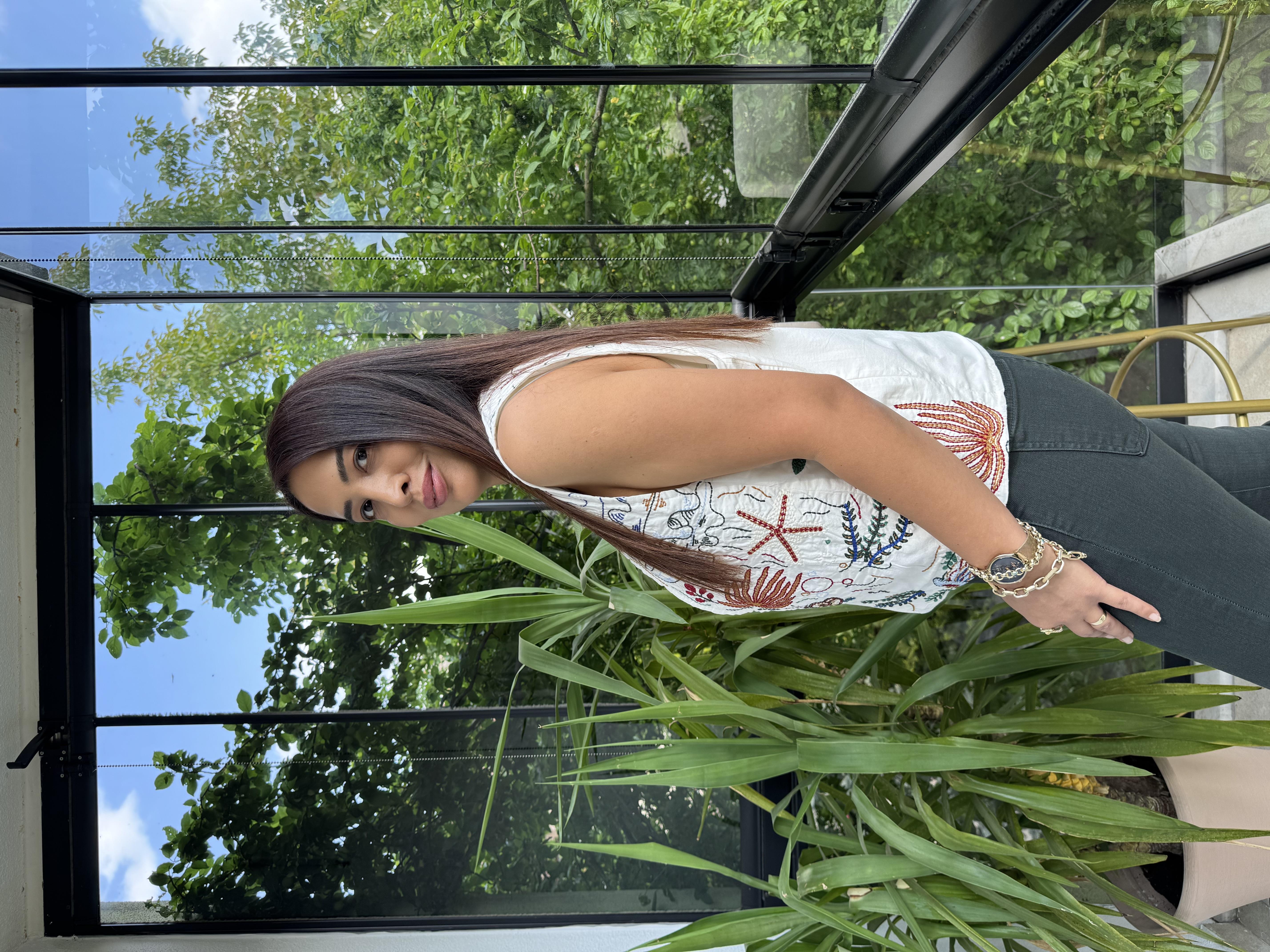 İşlemeli Nakışlı Yelek Kahve