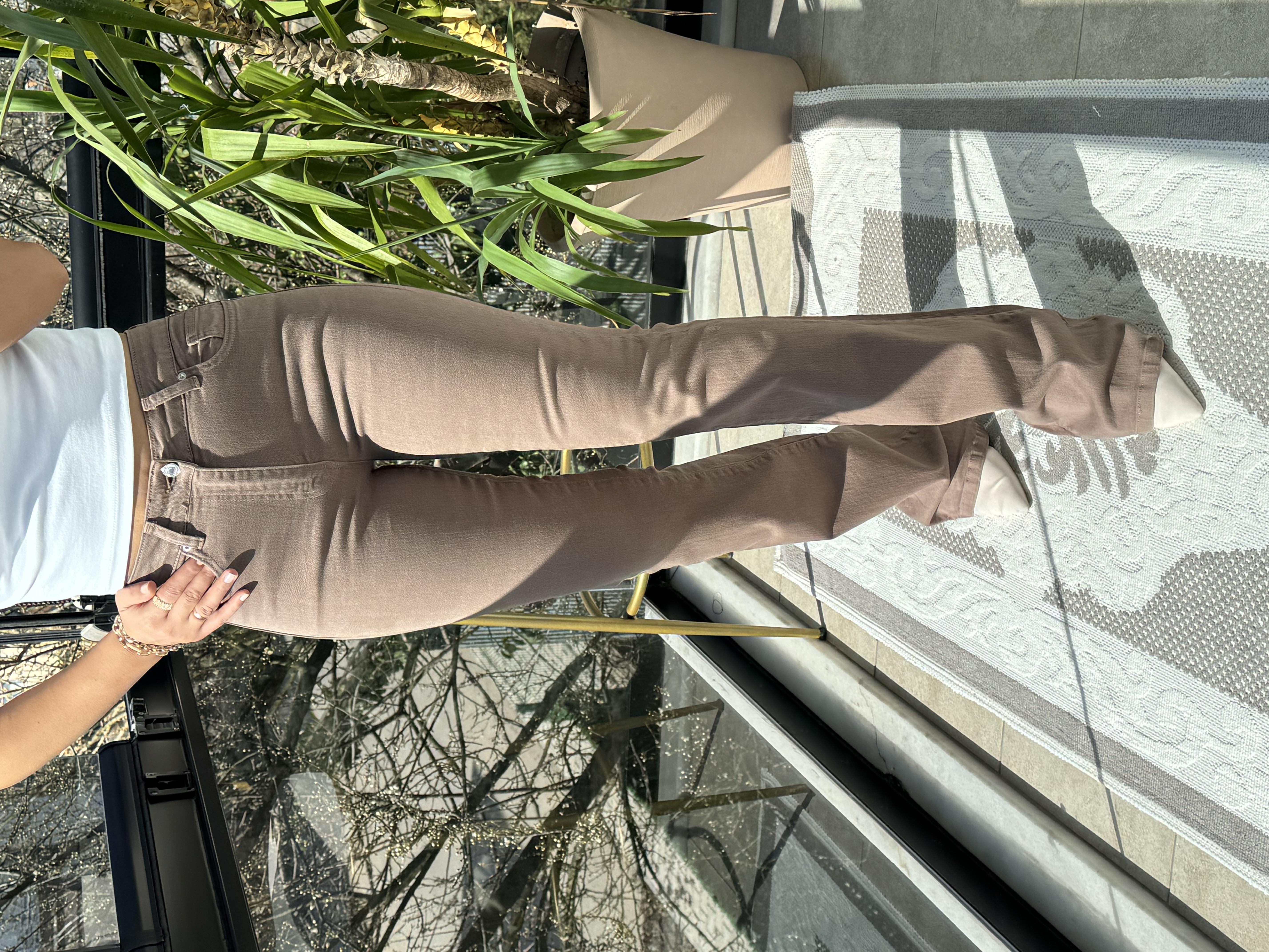 İspanyol Paça Jean Vizon (Toprak)