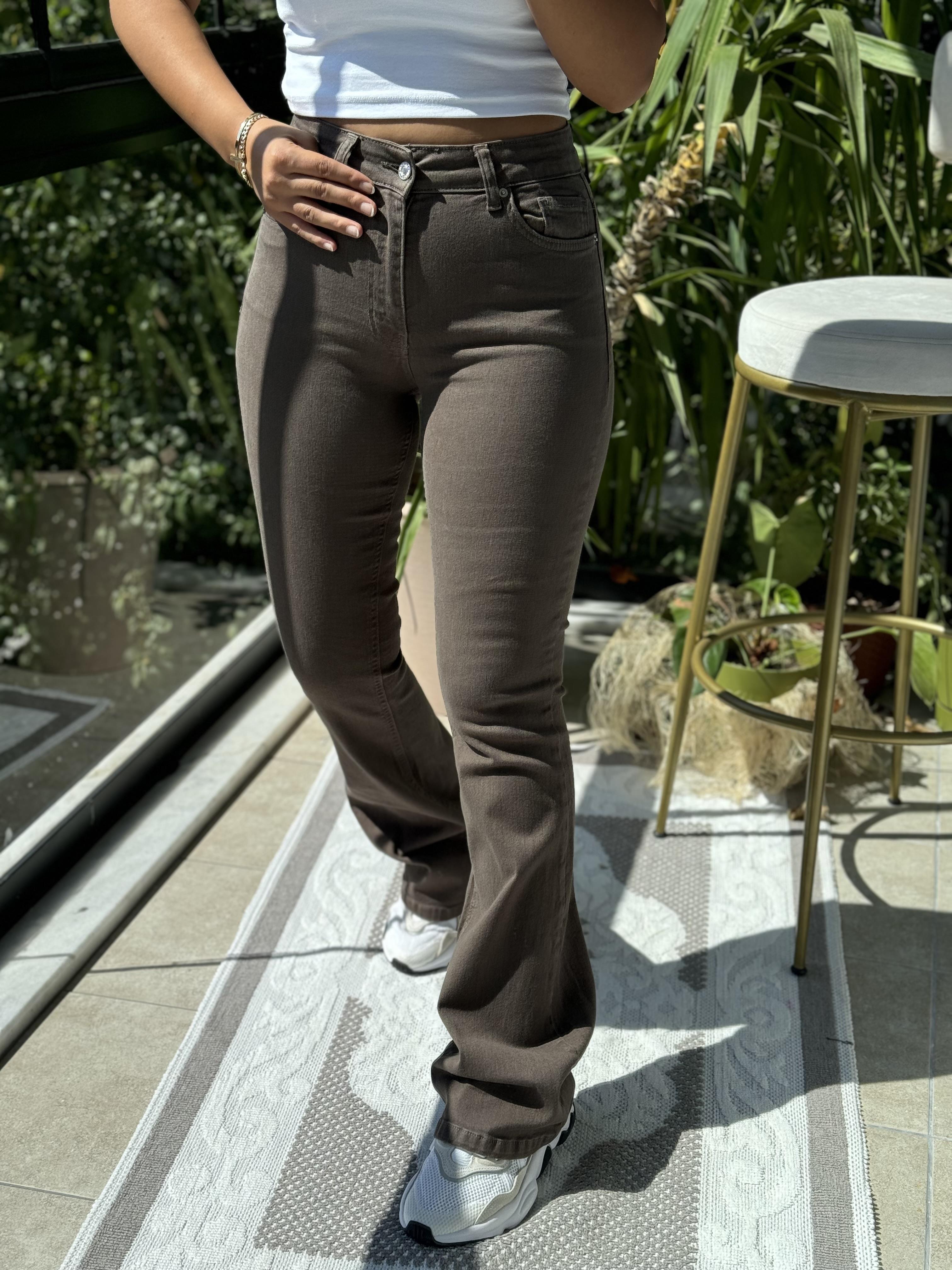 İspanyol Paça Jean Vizon (Toprak)