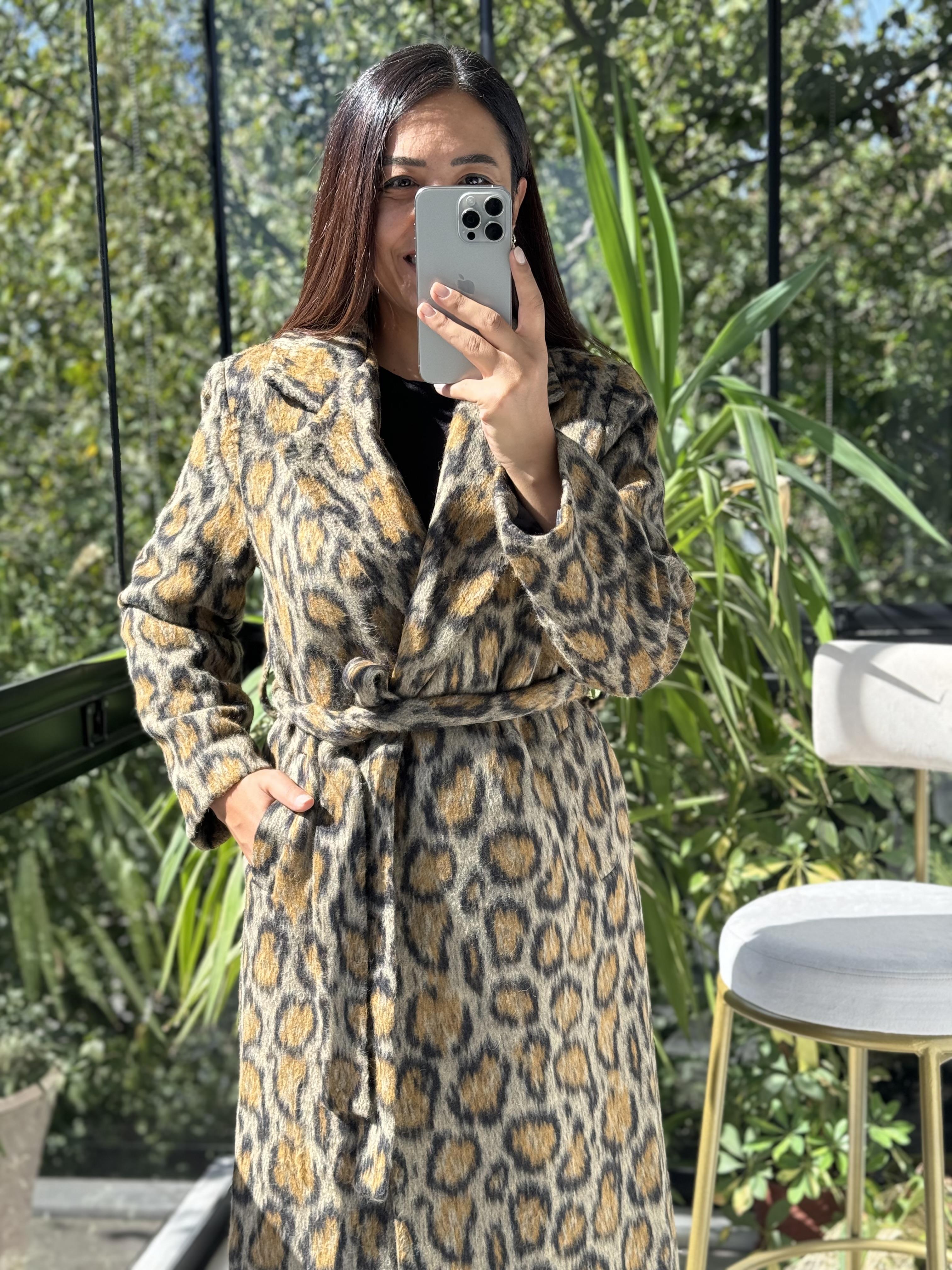 Leopar Salaş Kaban Siyah