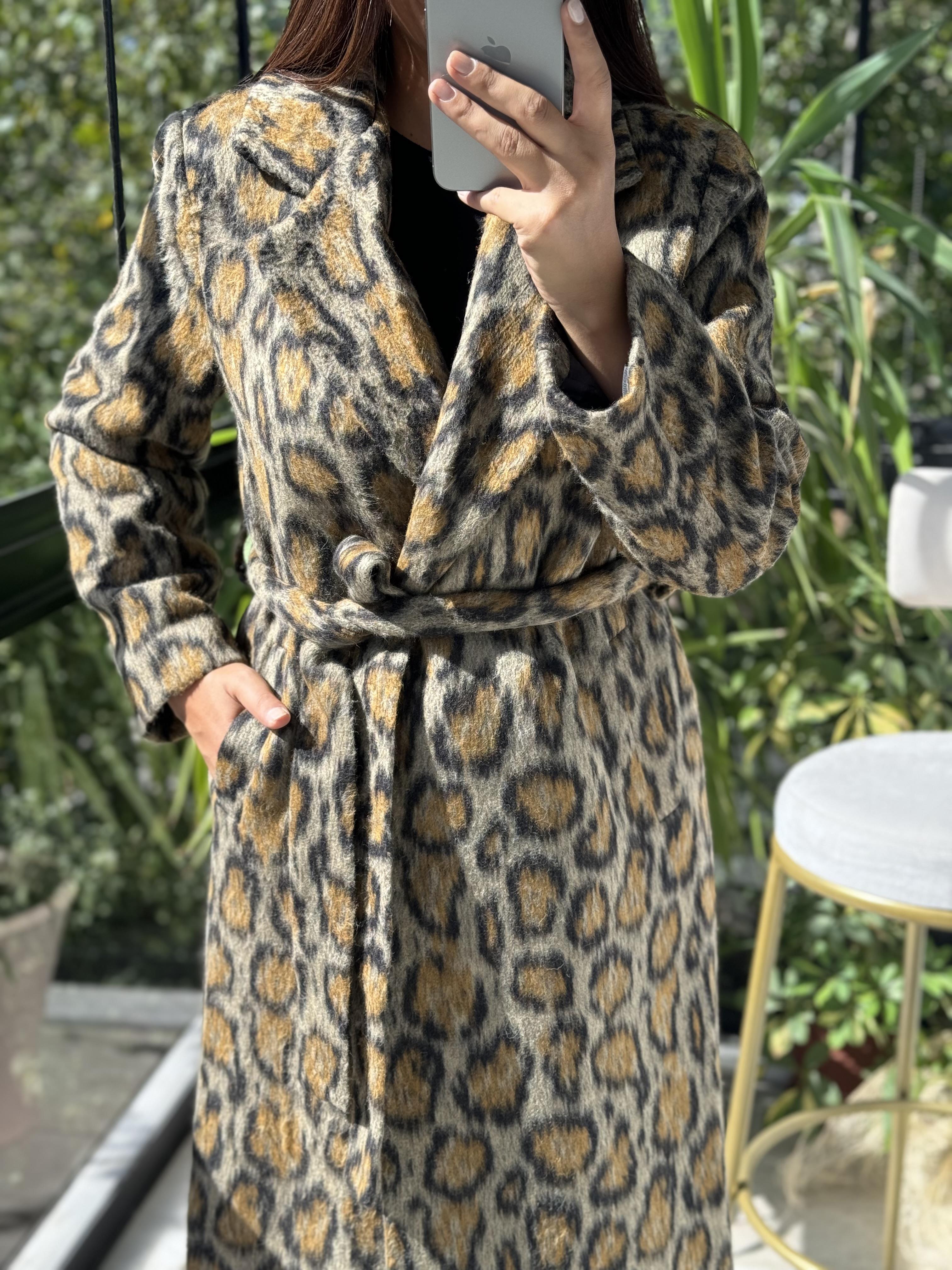 Leopar Salaş Kaban Siyah