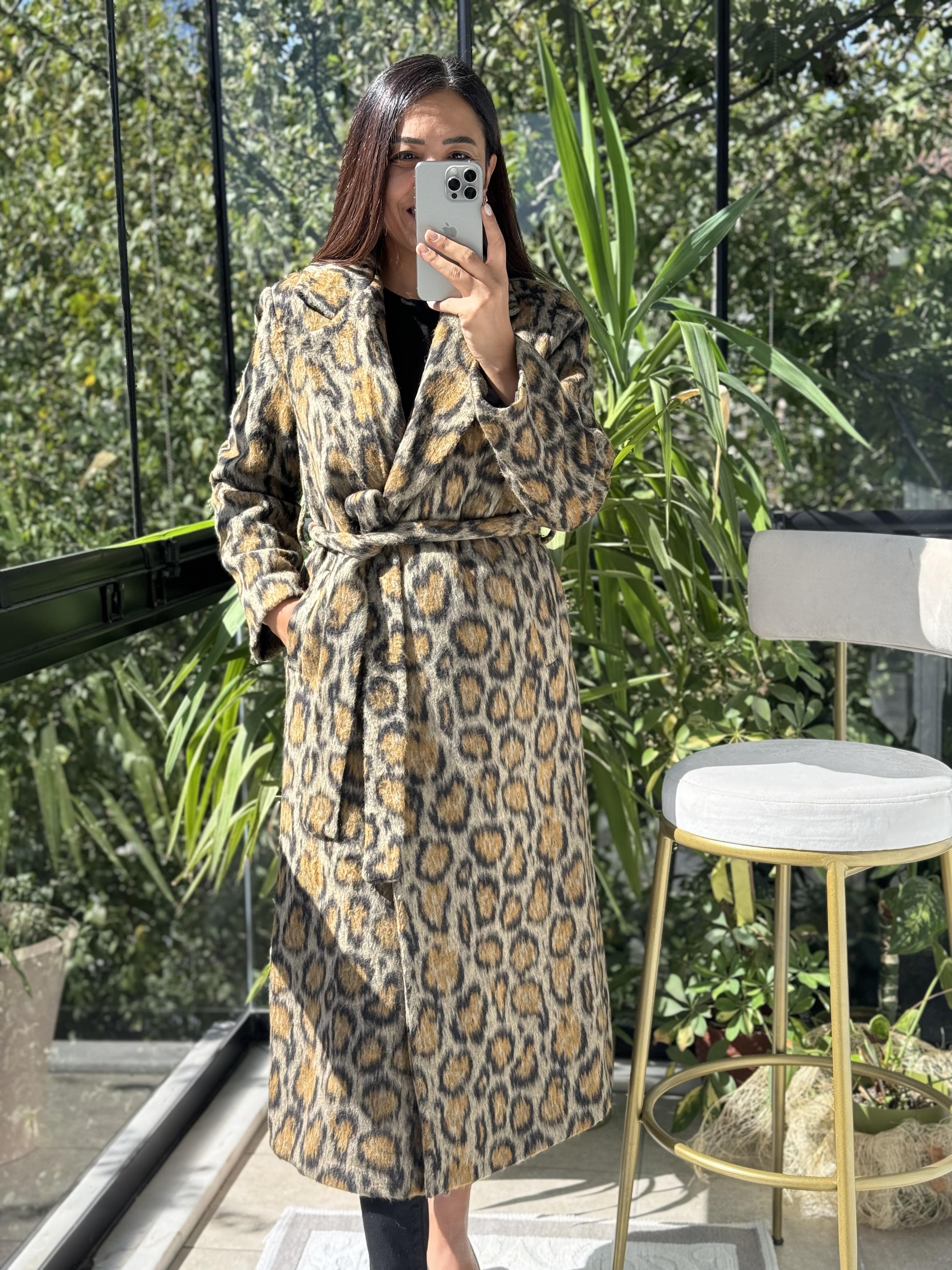 Leopar Salaş Kaban Siyah