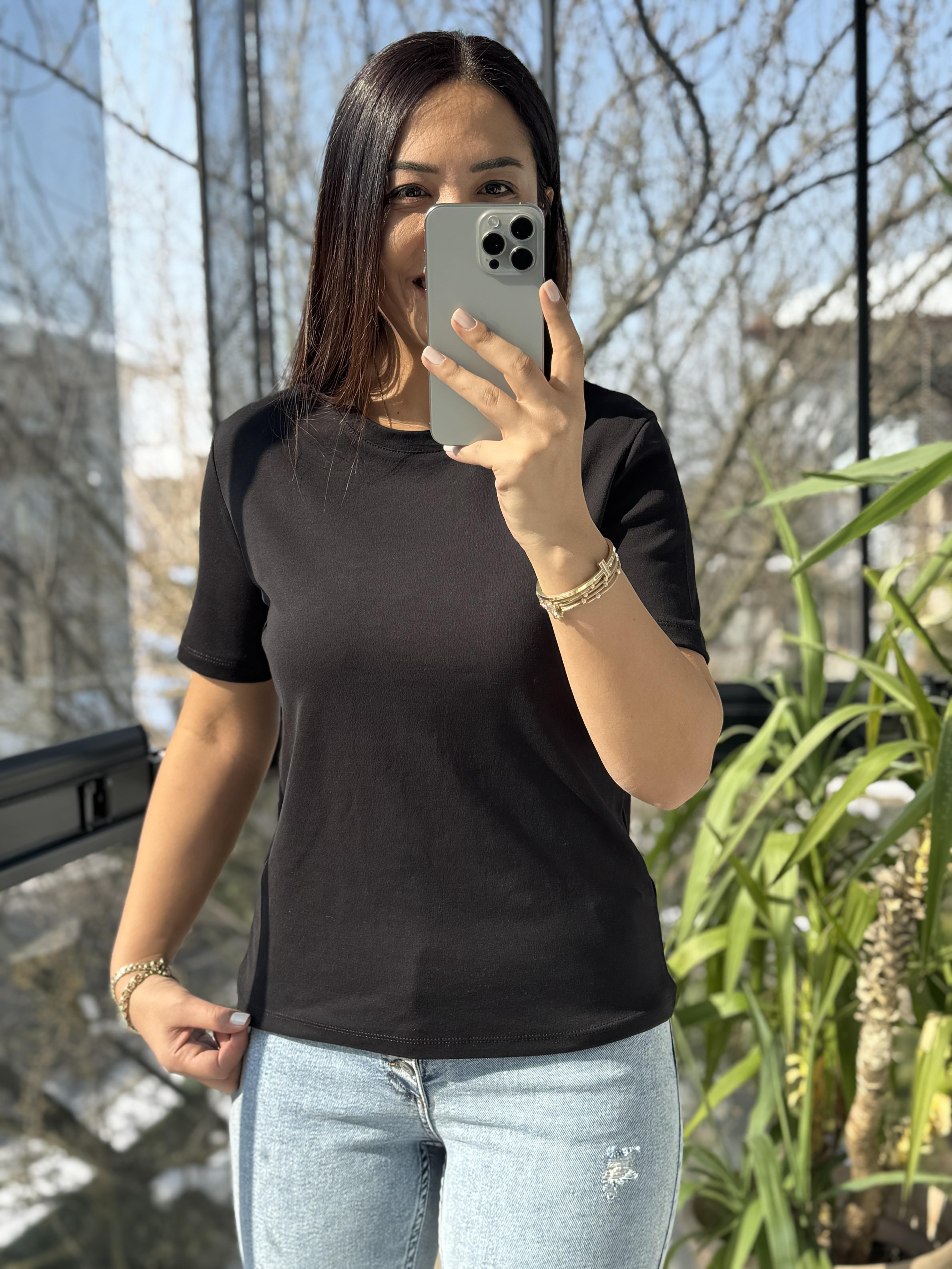 Massi Basic Tişört Siyah