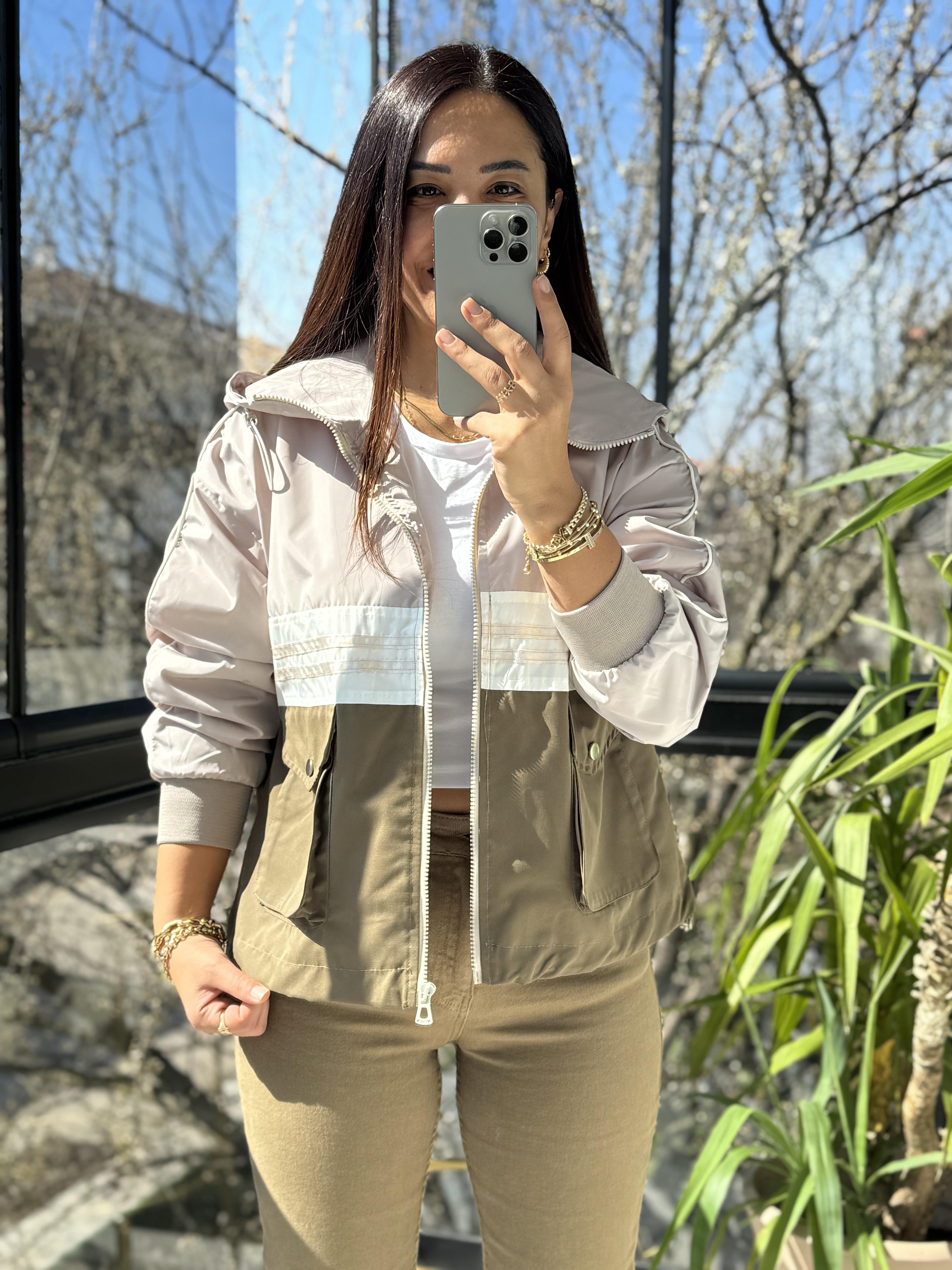 Mix Parka Yağmurluk Taş