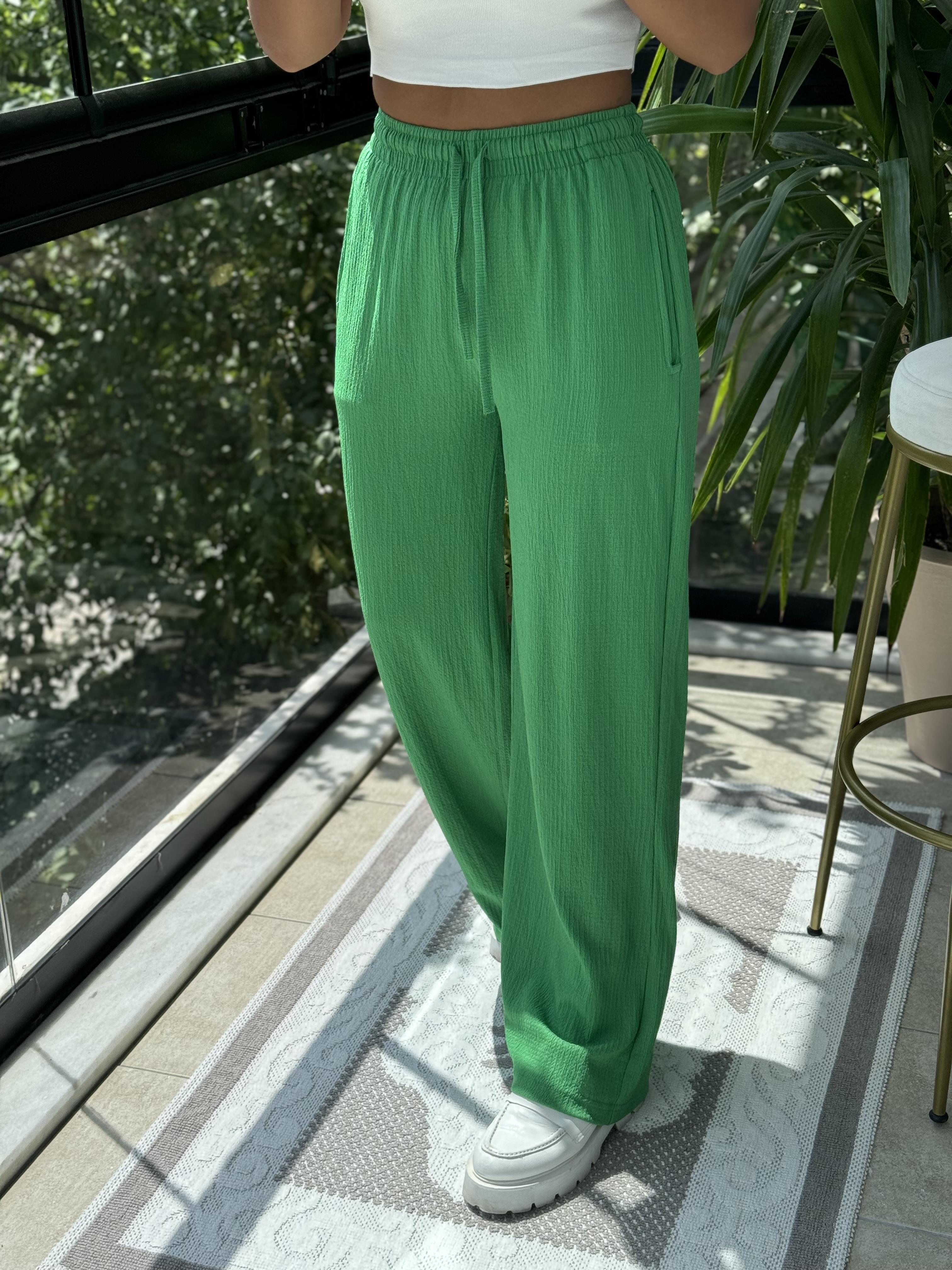 Orjinal Marka Palazzo Kumaş Pantolon