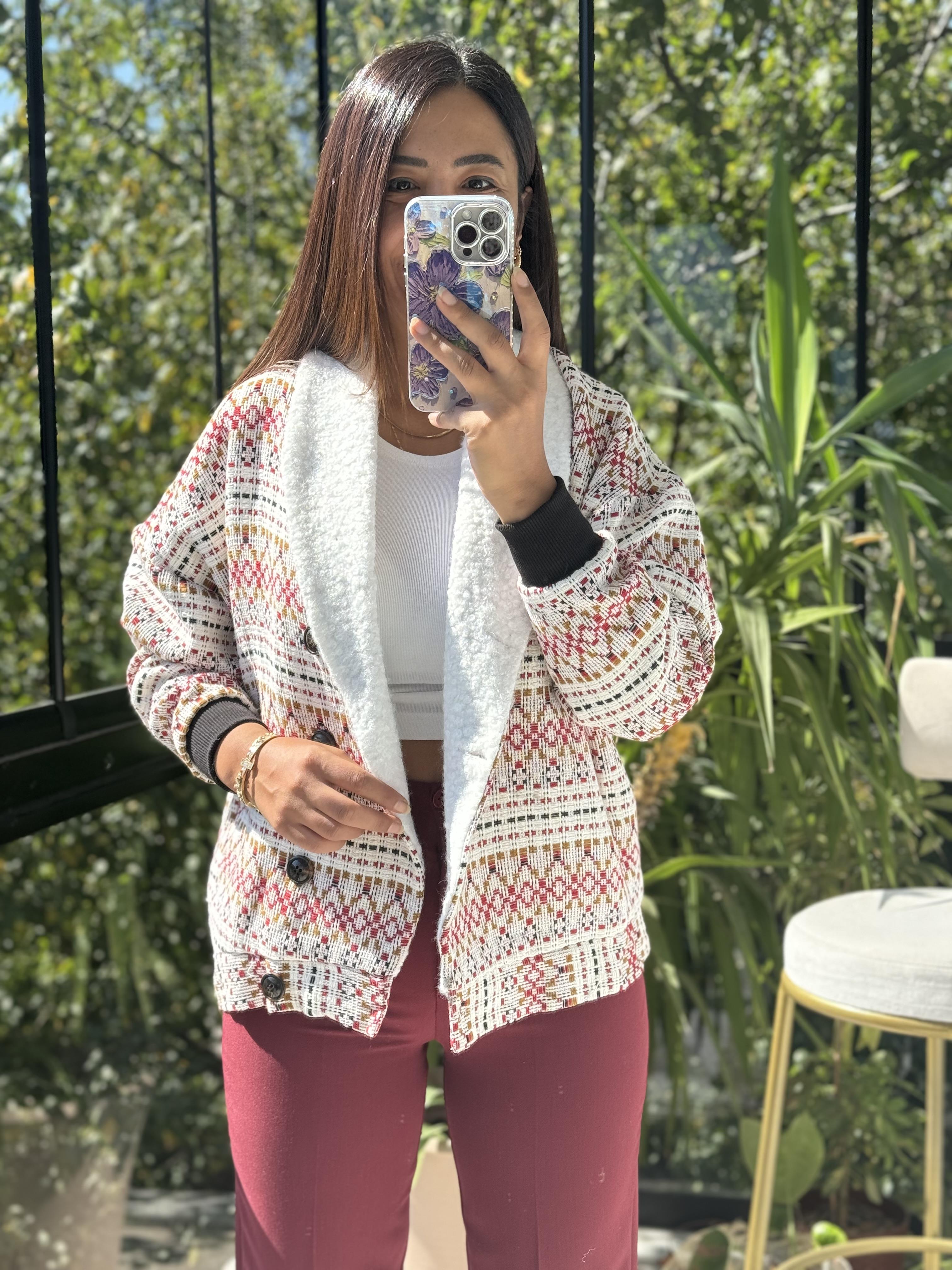 Pelüş Mont Kırmızı